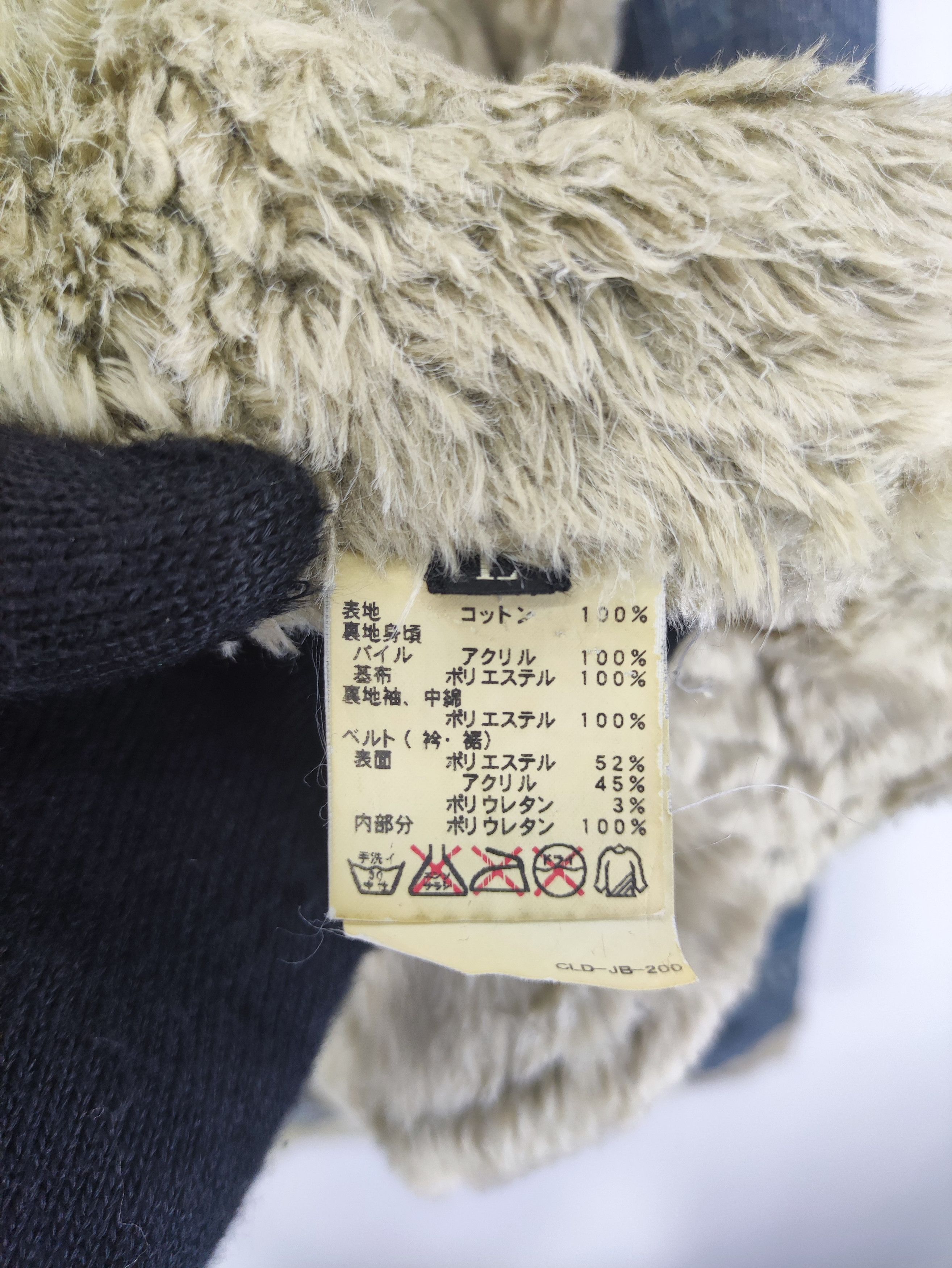 Johnbull × Vintage Vintage JohnBull Distressed Denim Jacket Lined Fleece Zipper Size US M / EU 48-50 / 2 - 9 Thumbnail