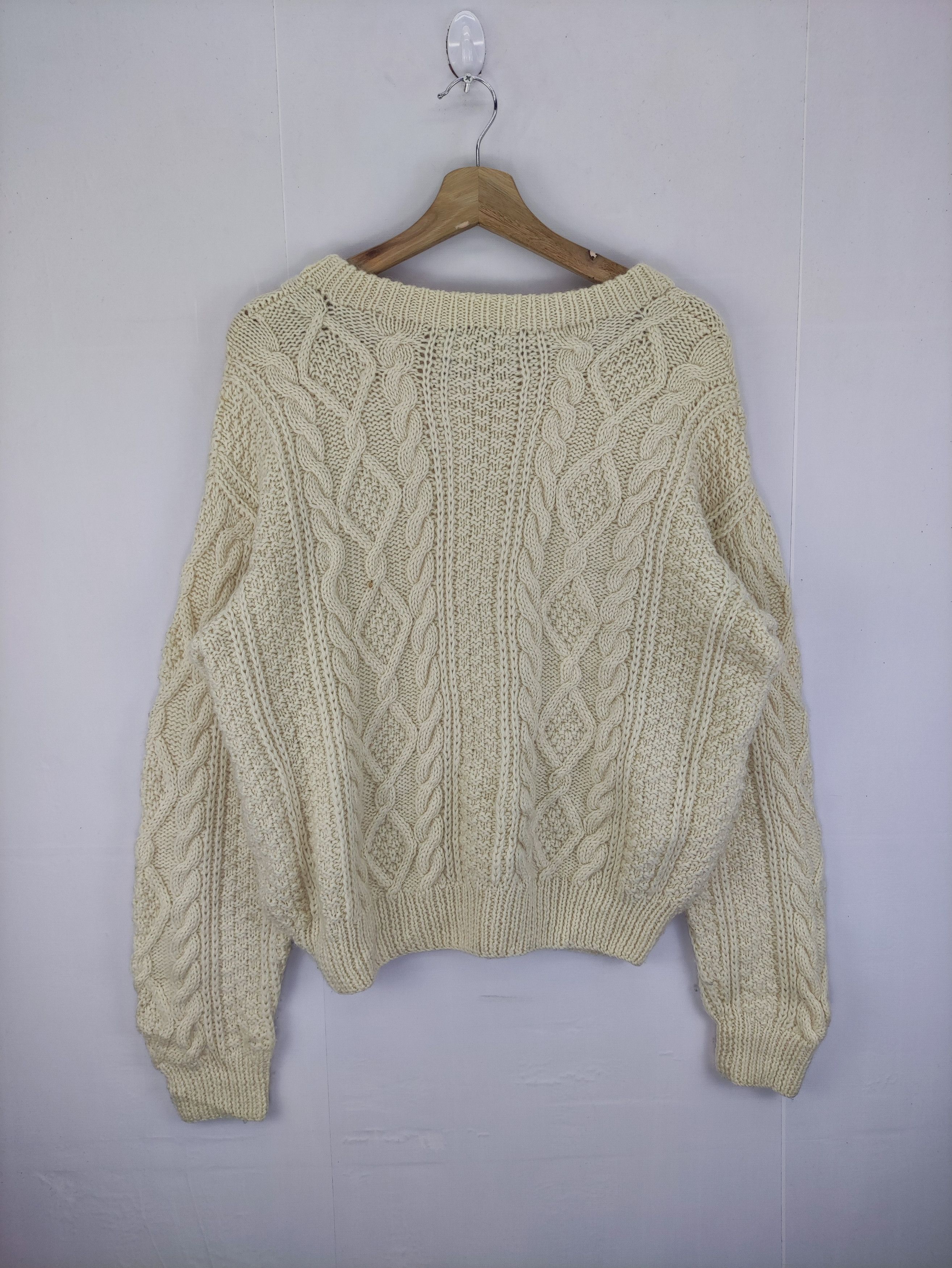 Aran Isles Knitwear Vintage Salanpia Cable Knit Sweater Jumper Size US M / EU 48-50 / 2 - 7 Thumbnail