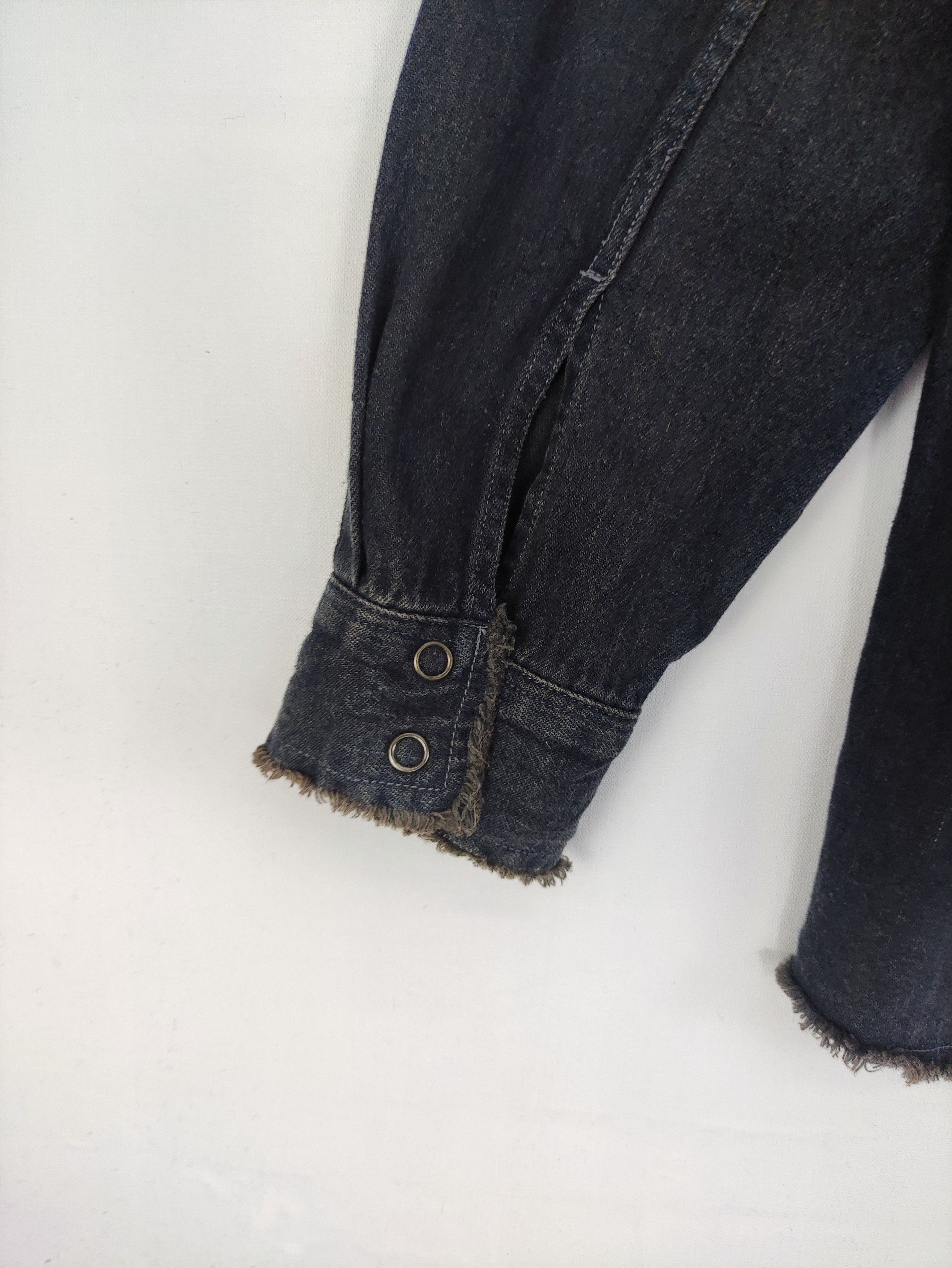 Japanese Brand Vintage Sissy Kansai Yamamoto Denim Jacket Snap Button Size US M / EU 48-50 / 2 - 7 Thumbnail