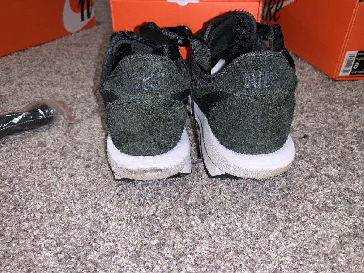 Nike × Sacai LD Waffle Black Nylon Size US 8 / EU 41 - 4 Thumbnail
