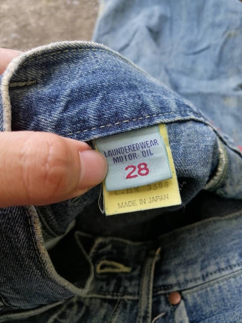 Japanese Brand Motor Oil Made In Japan Denim Jeans Size US 28 / EU 44 - 5 Thumbnail
