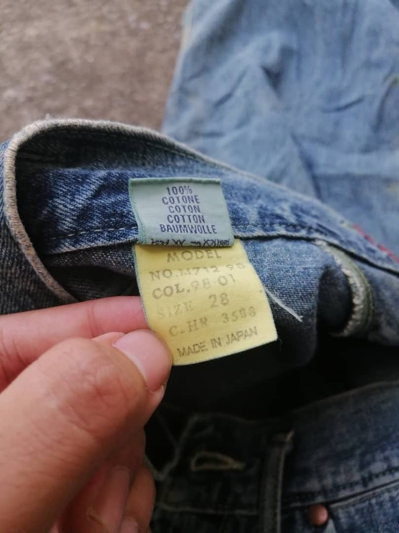 Japanese Brand Motor Oil Made In Japan Denim Jeans Size US 28 / EU 44 - 6 Thumbnail