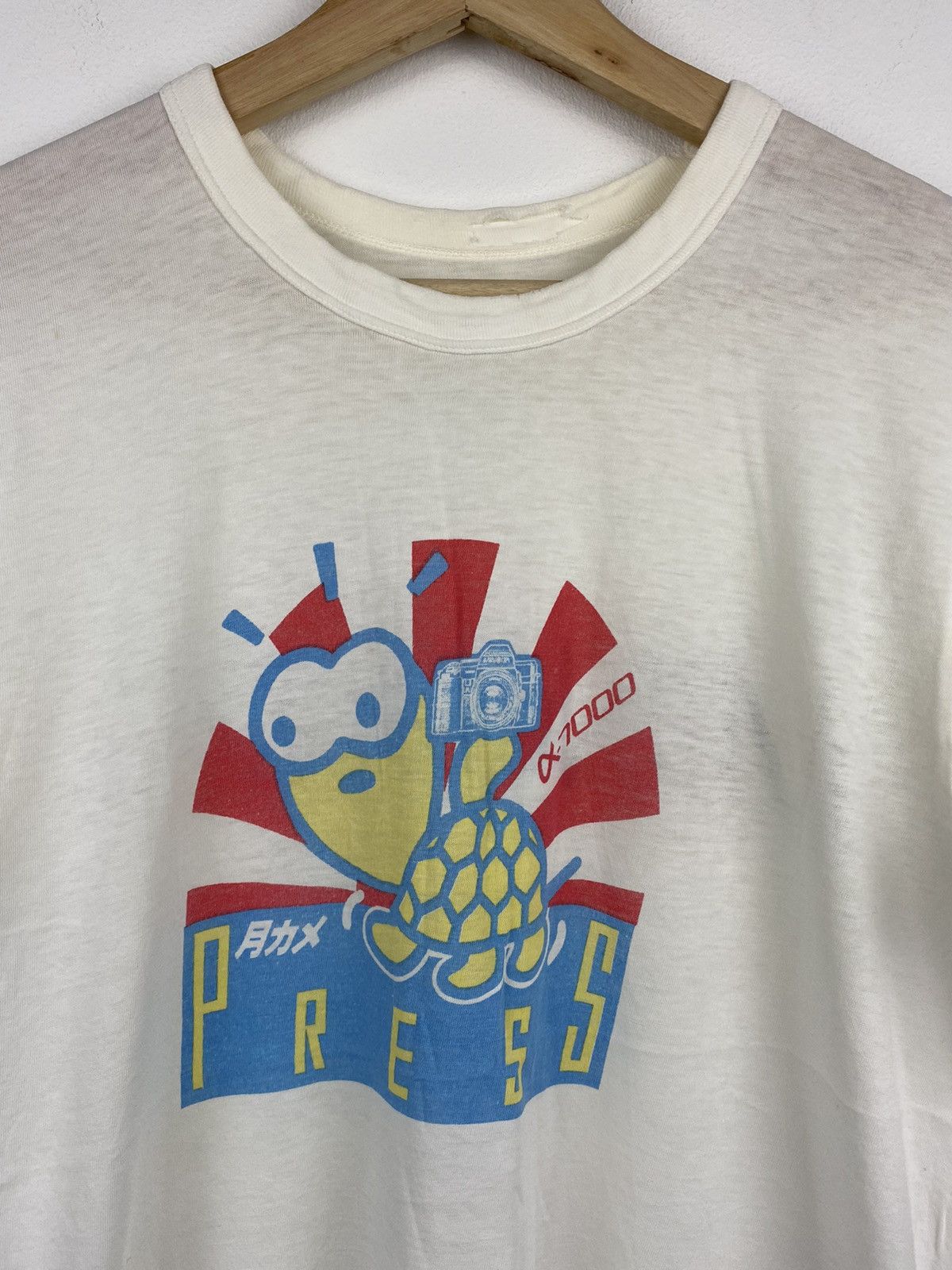 Vintage Vintage 80s Minolta X-7000 Promo T-shirts Size US S / EU 44-46 / 1 - 2 Thumbnail