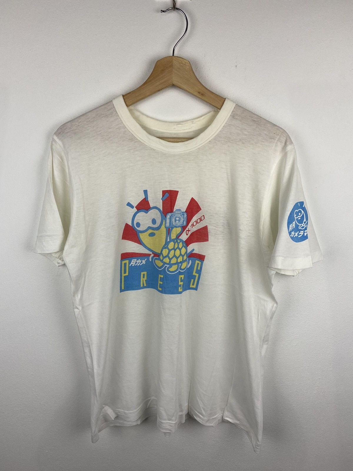 Vintage Vintage 80s Minolta X-7000 Promo T-shirts Size US S / EU 44-46 / 1 - 1 Thumbnail
