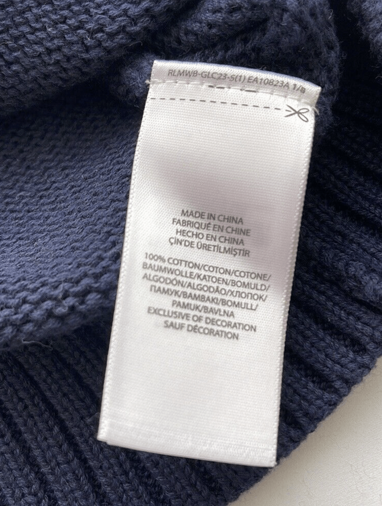 Polo Ralph Lauren Polo Ralph Lauren American Flag Navy Sweater XXL Size US XXL / EU 58 / 5 - 11 Thumbnail