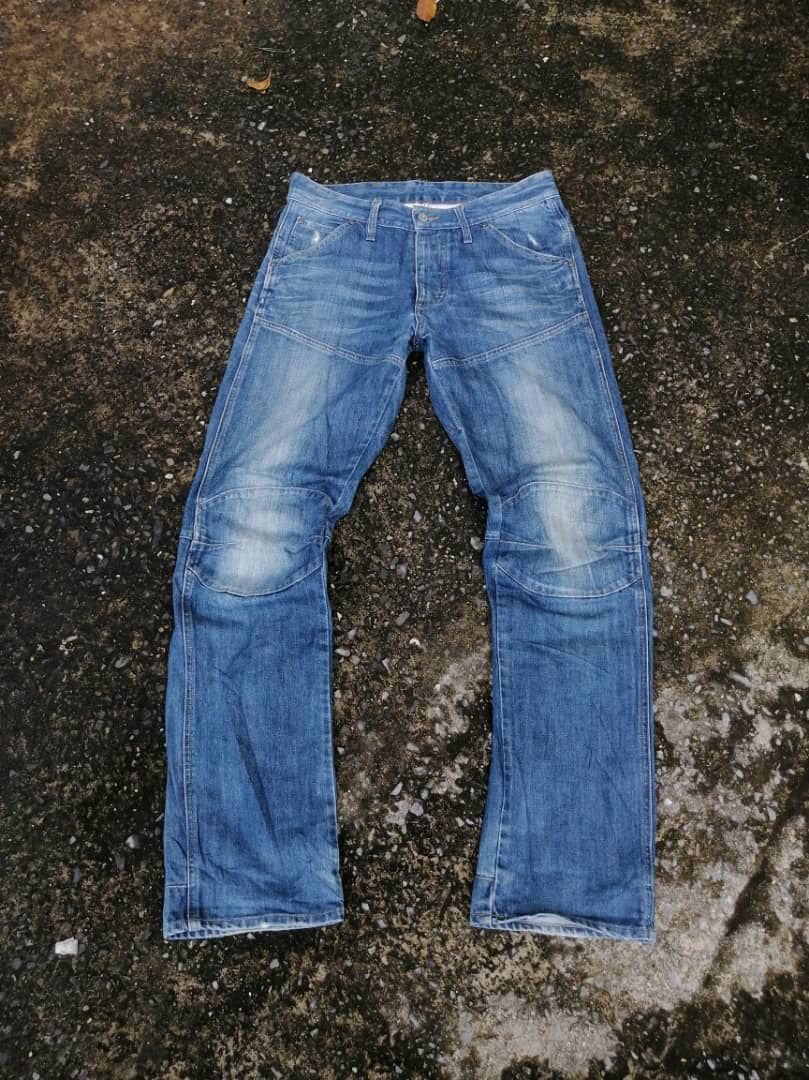 G-Star G Star Raw Fly Button Denim Jeans Size US 33 - 1 Thumbnail