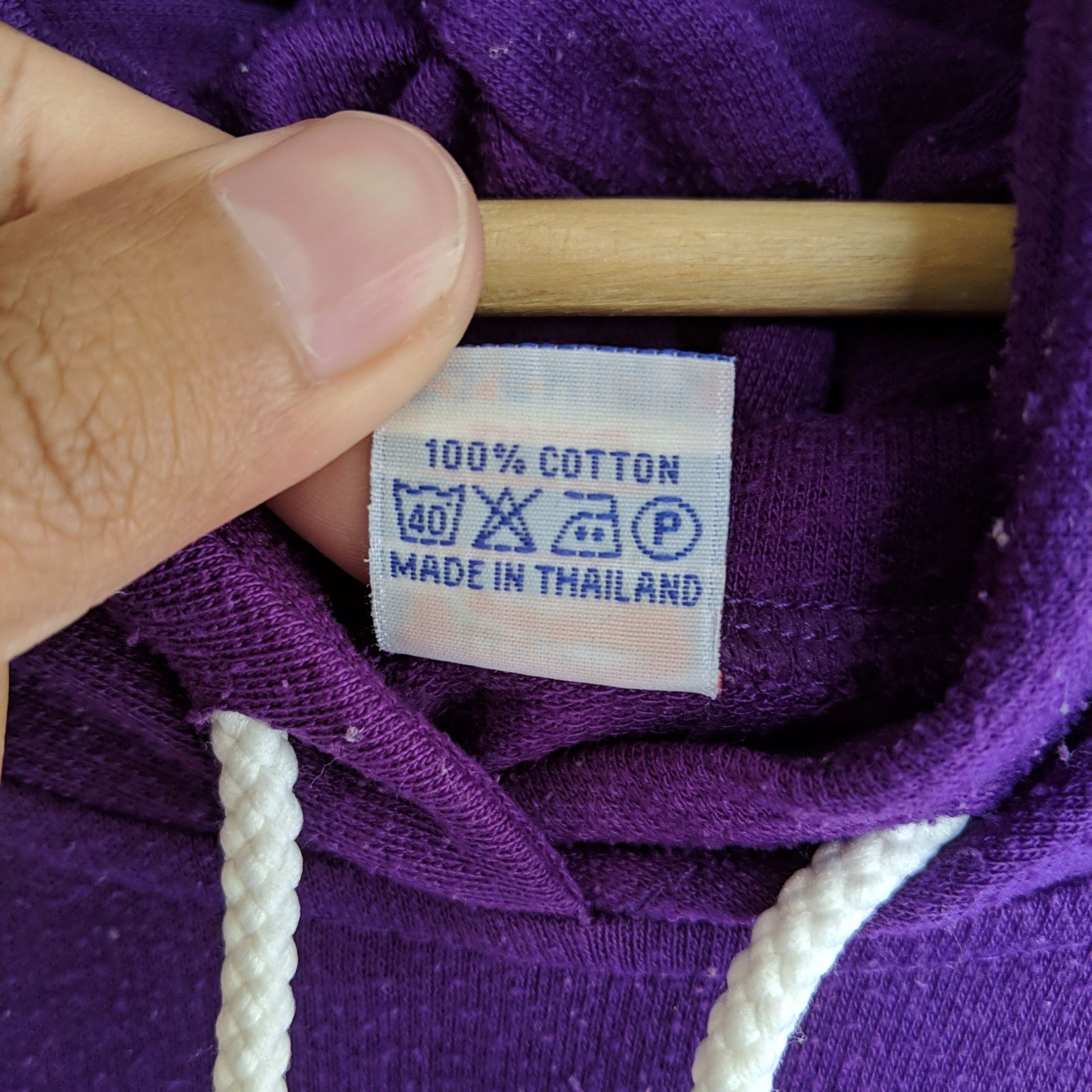 Japanese Brand × Vintage Vintage Winner Batman Logo Sweater With Hoodies Purple Size US M / EU 48-50 / 2 - 7 Thumbnail