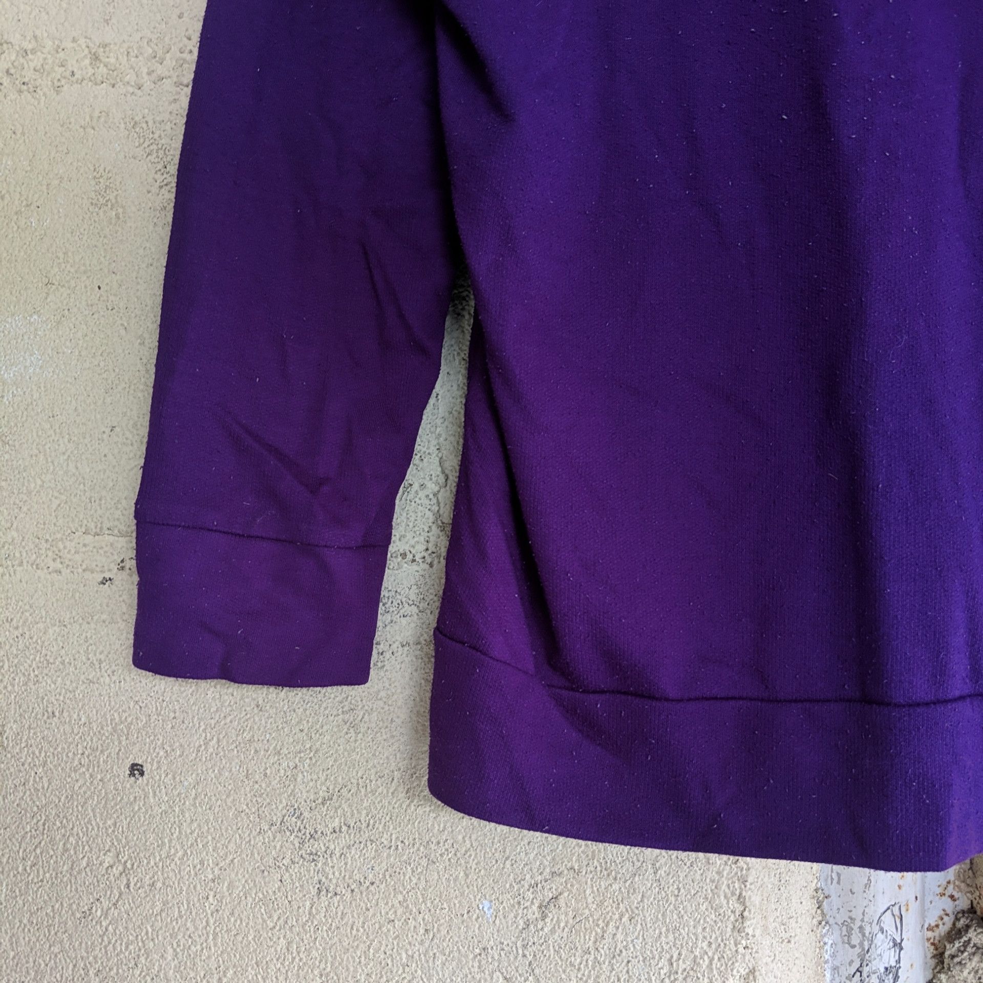 Japanese Brand × Vintage Vintage Winner Batman Logo Sweater With Hoodies Purple Size US M / EU 48-50 / 2 - 11 Thumbnail