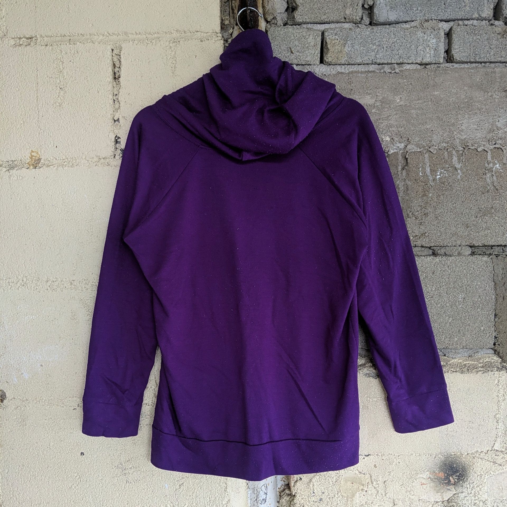 Japanese Brand × Vintage Vintage Winner Batman Logo Sweater With Hoodies Purple Size US M / EU 48-50 / 2 - 8 Thumbnail