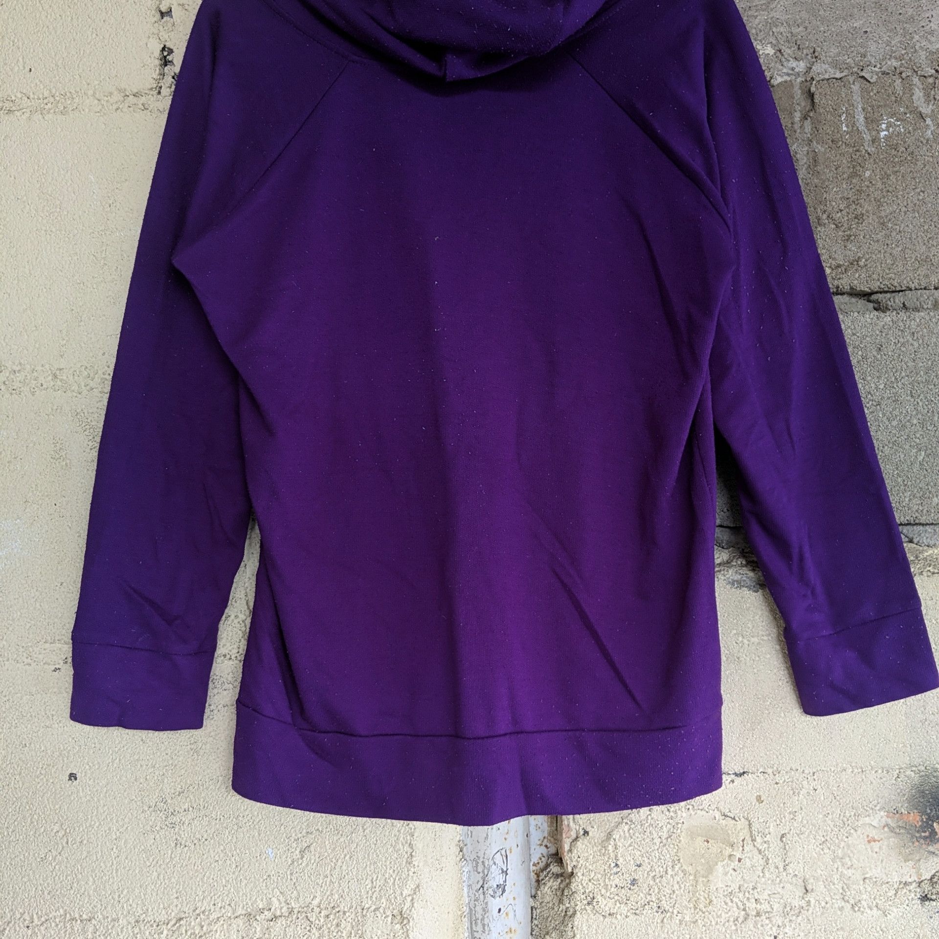 Japanese Brand × Vintage Vintage Winner Batman Logo Sweater With Hoodies Purple Size US M / EU 48-50 / 2 - 10 Thumbnail