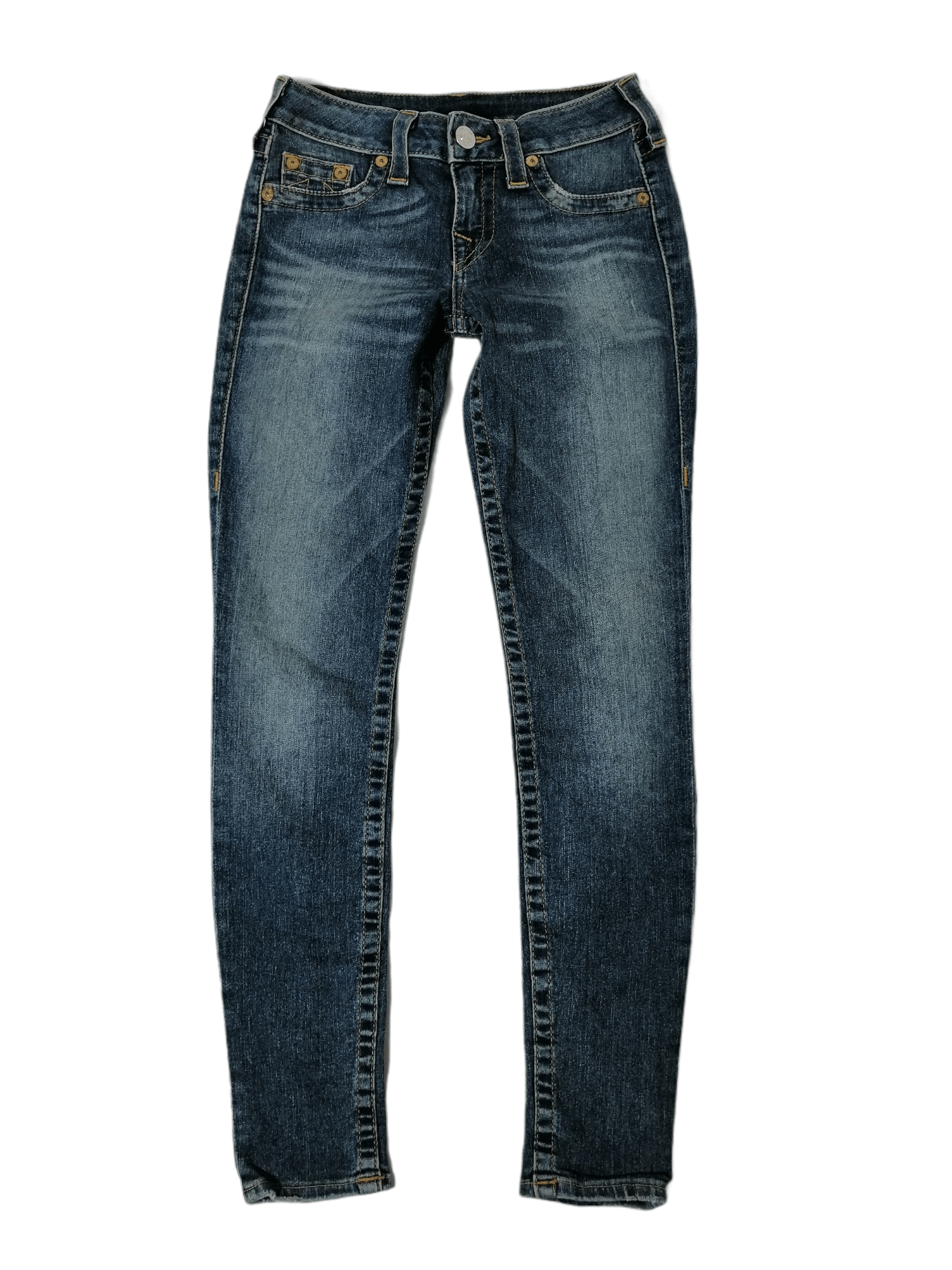 True Religion low-Rise Legging Denim Jeans