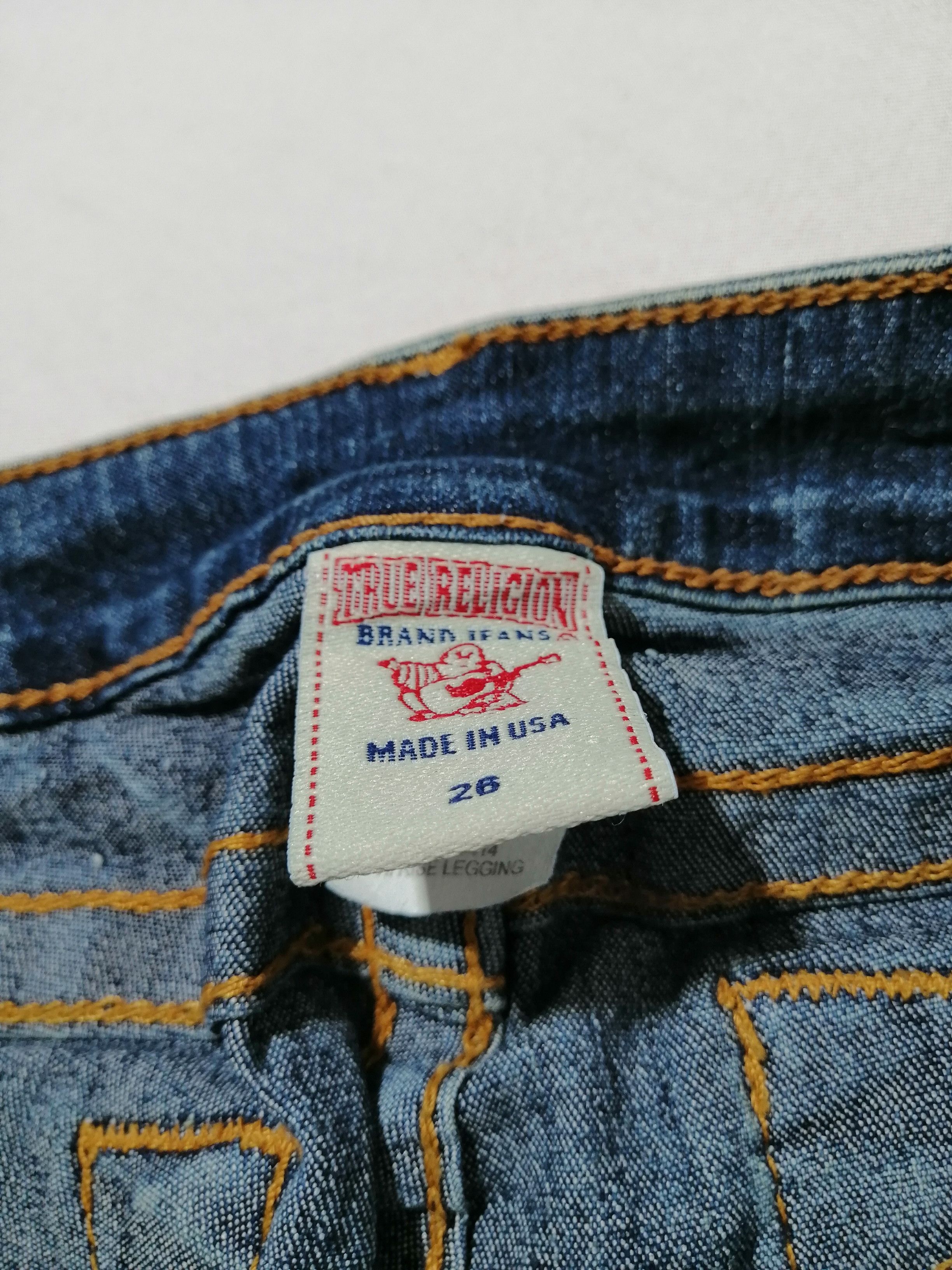 True Religion True Religion low-Rise Legging Denim Jeans Size 27" / US 4 / IT 40 - 5 Thumbnail