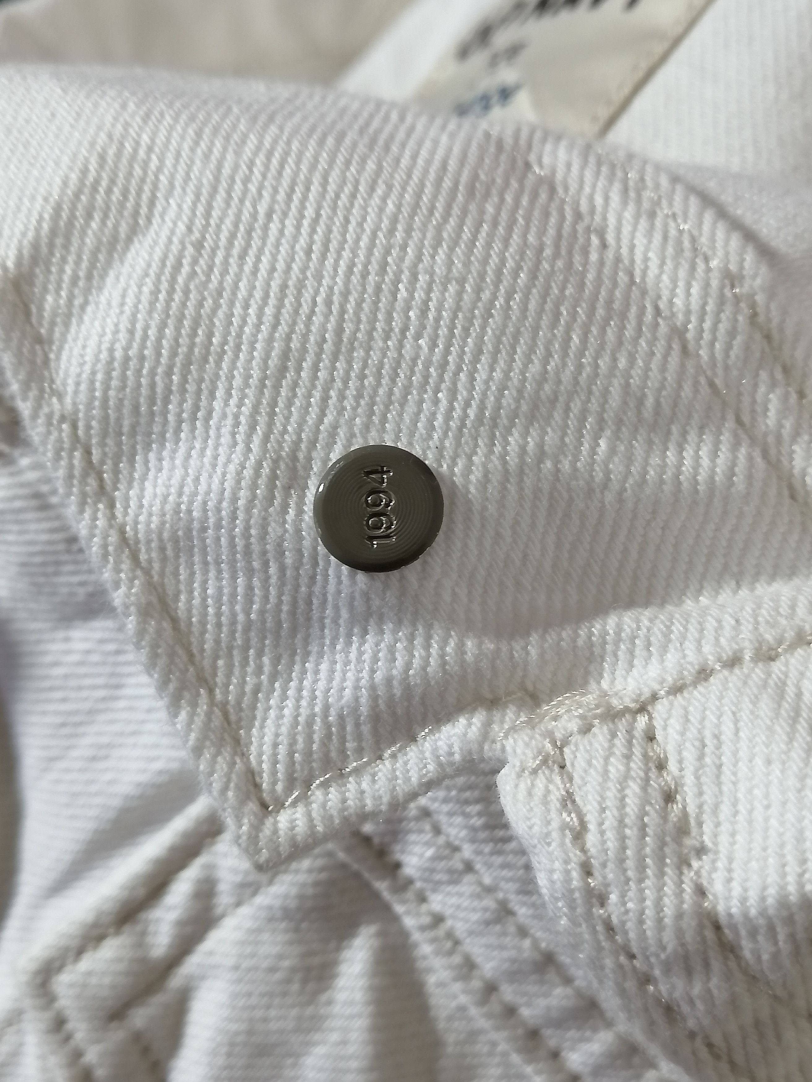 Old Navy Old Navy White Denim Jacket Size US M / EU 48-50 / 2 - 4 Thumbnail
