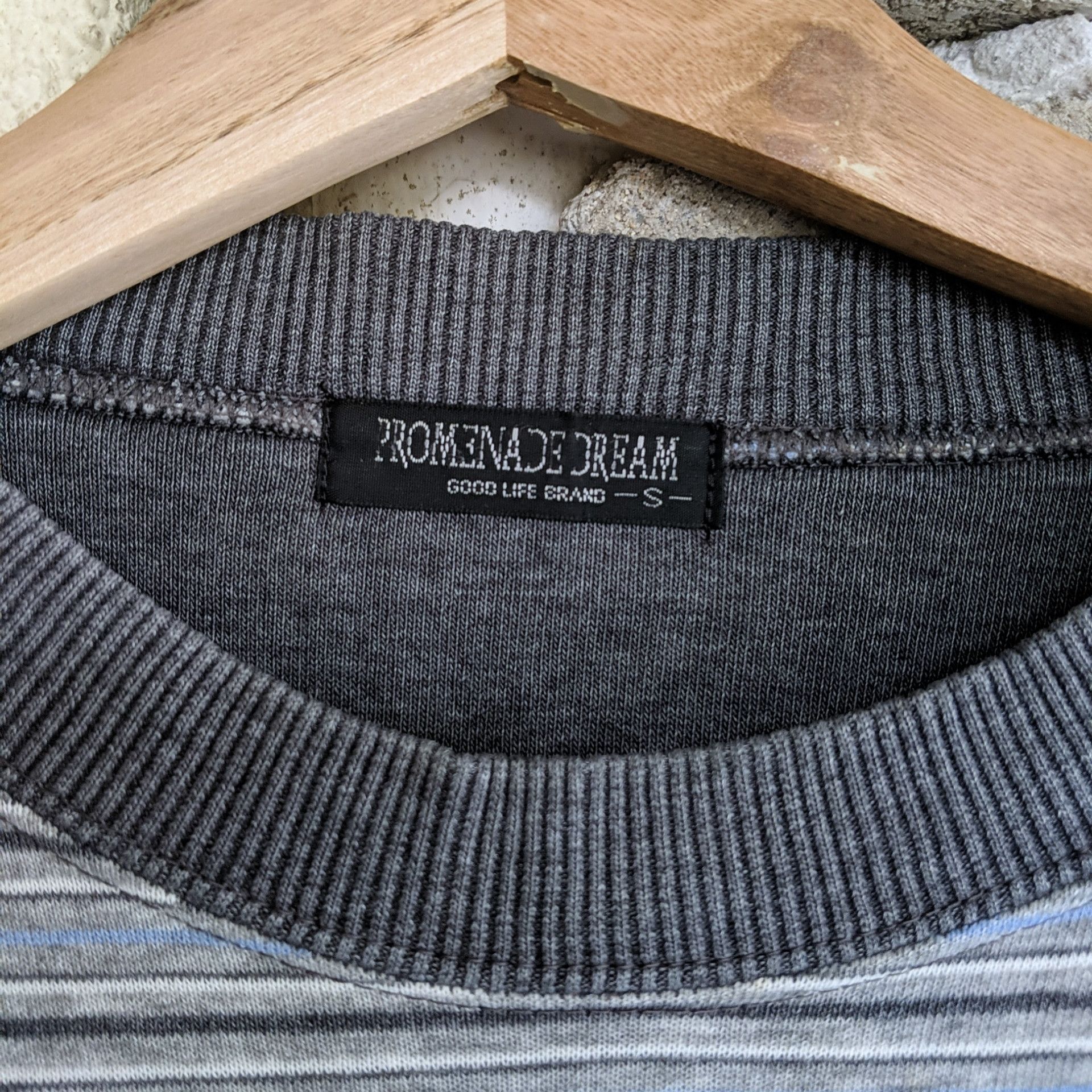 Vintage Promenade Dream Sweatshirt Sweater Stripe