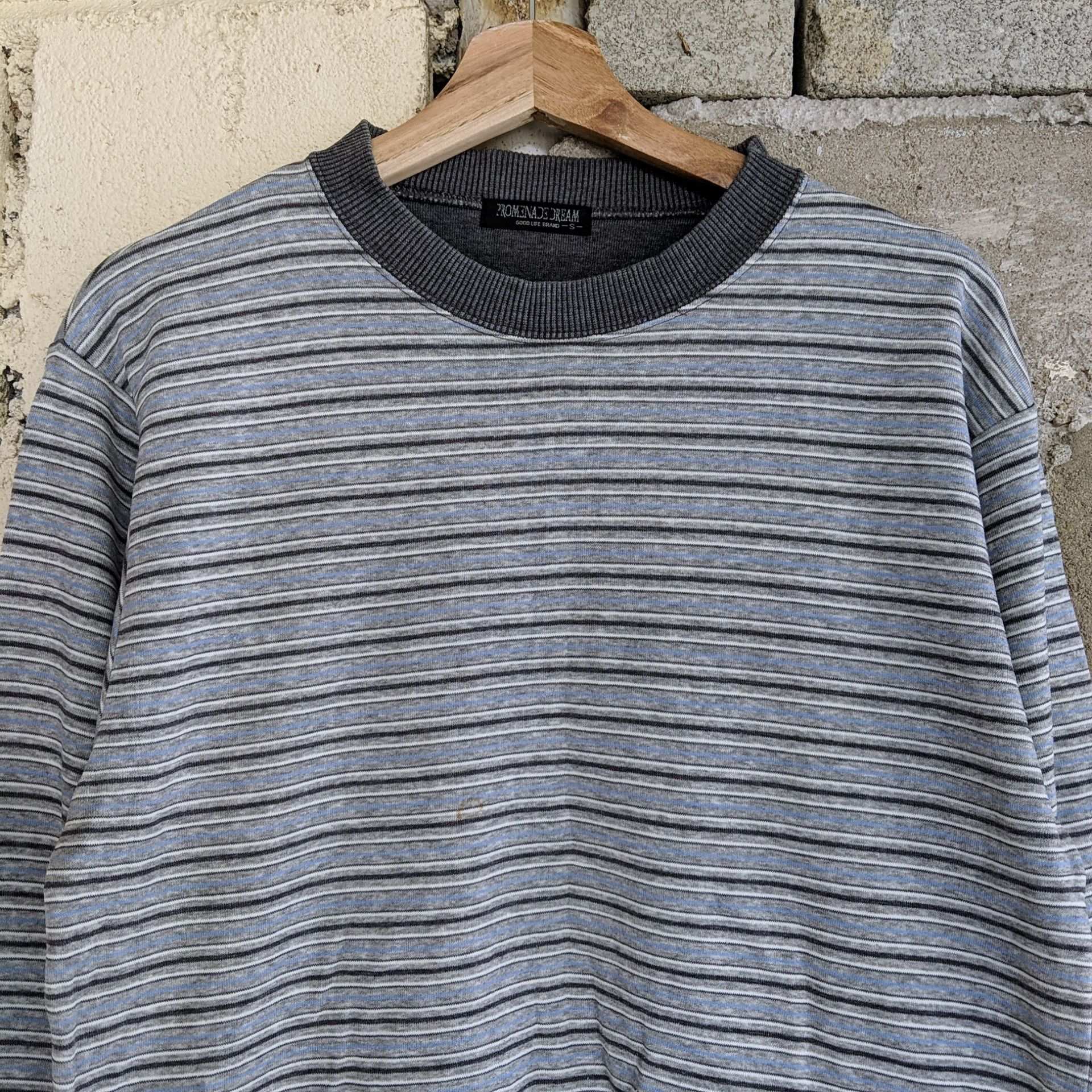 Vintage Promenade Dream Sweatshirt Sweater Stripe