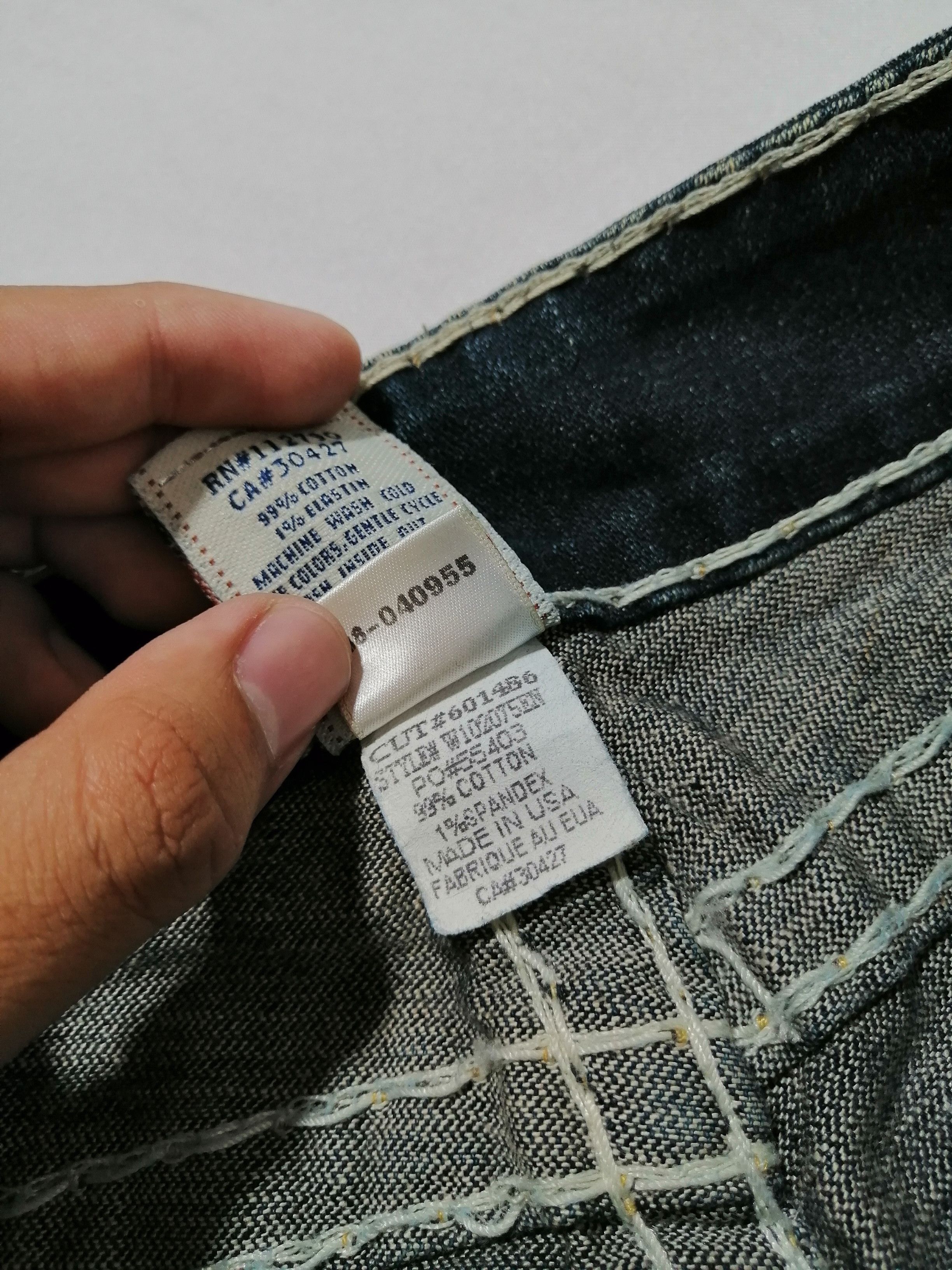 True Religion True Religion Nice Design Denim Jeans Size 25" / US 0 / IT 36 - 8 Thumbnail