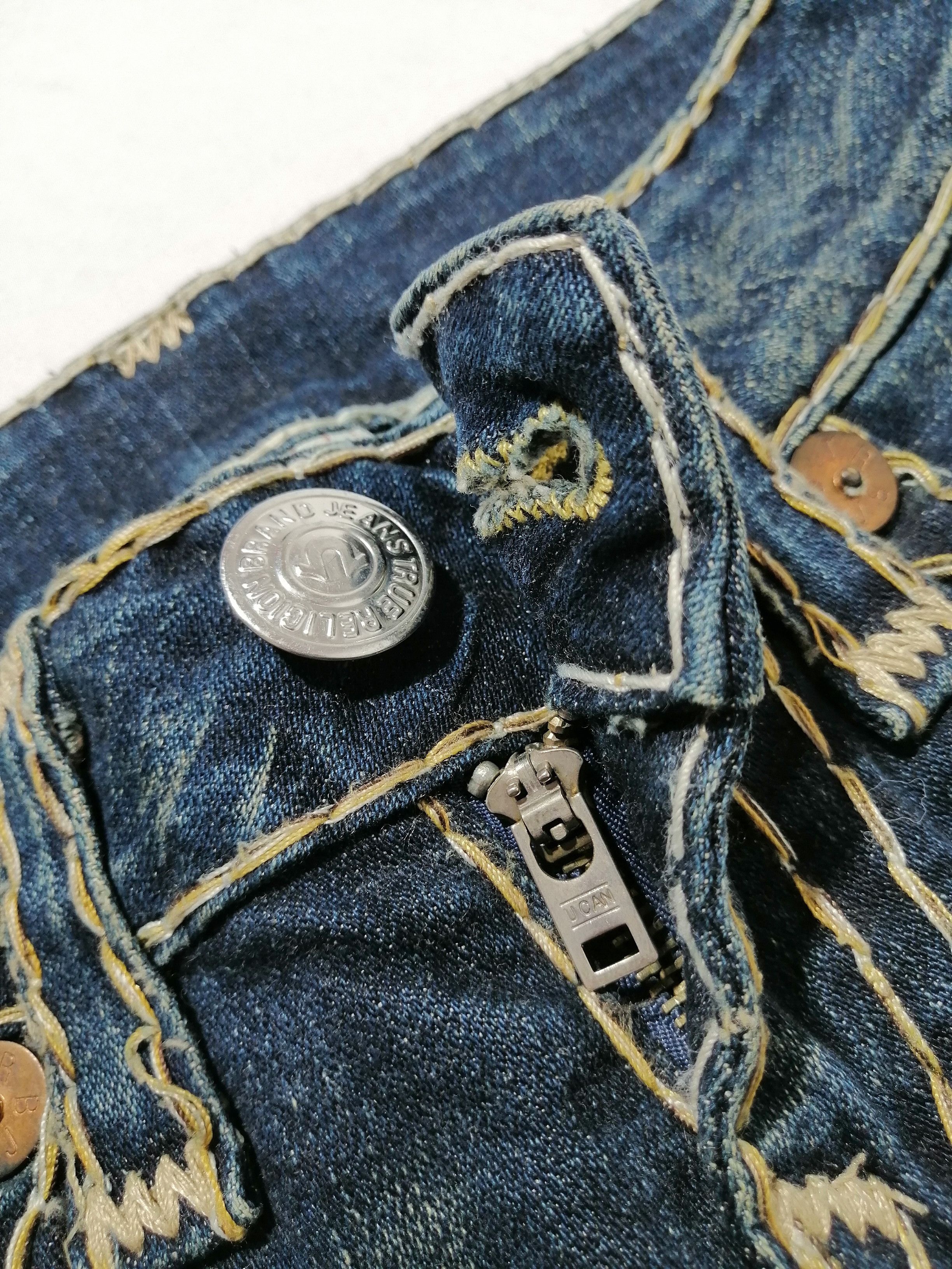 True Religion True Religion Nice Design Denim Jeans Size 25" / US 0 / IT 36 - 4 Thumbnail