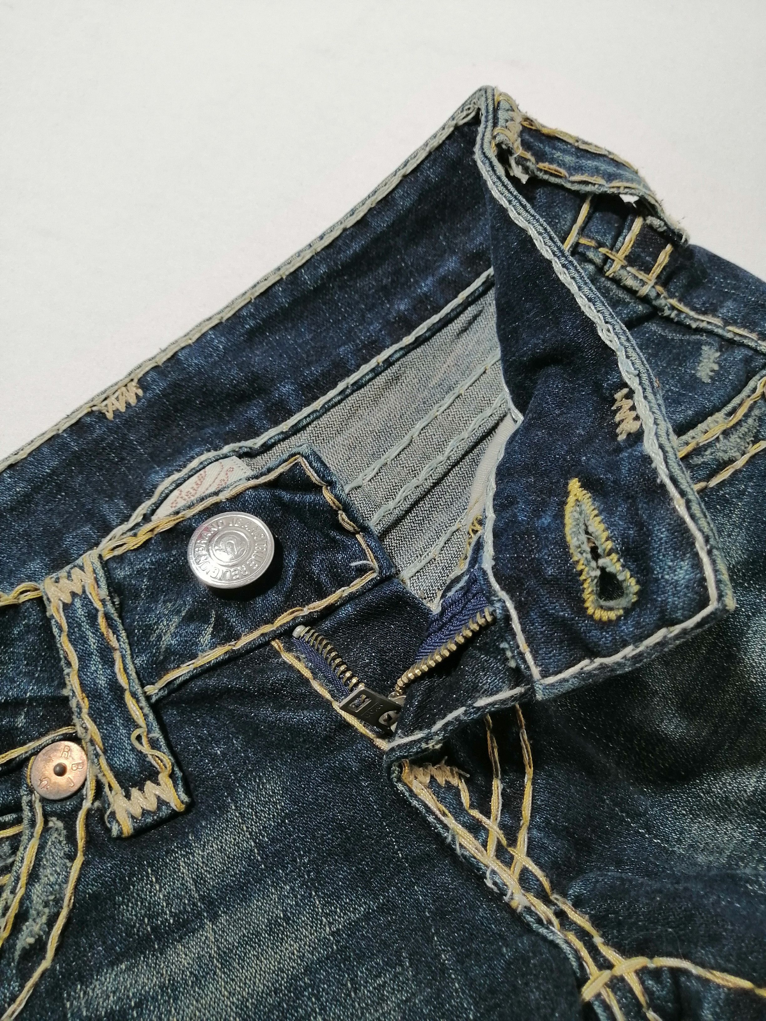True Religion True Religion Nice Design Denim Jeans Size 25" / US 0 / IT 36 - 5 Thumbnail