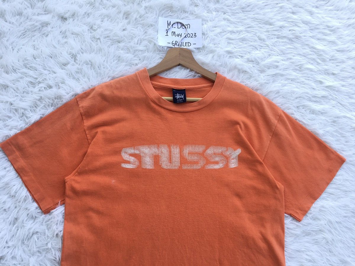 Stussy Rare Vintage Stussy Big Logo Tshirt Size US L / EU 52-54 / 3 - 5 Thumbnail