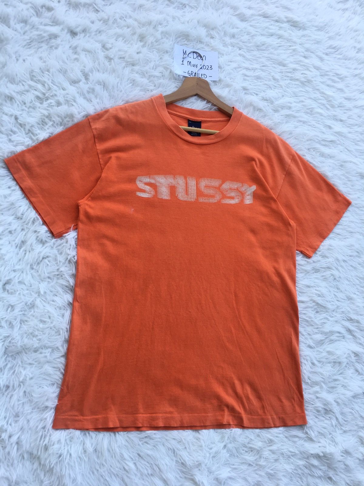 Stussy Rare Vintage Stussy Big Logo Tshirt Size US L / EU 52-54 / 3 - 2 Thumbnail
