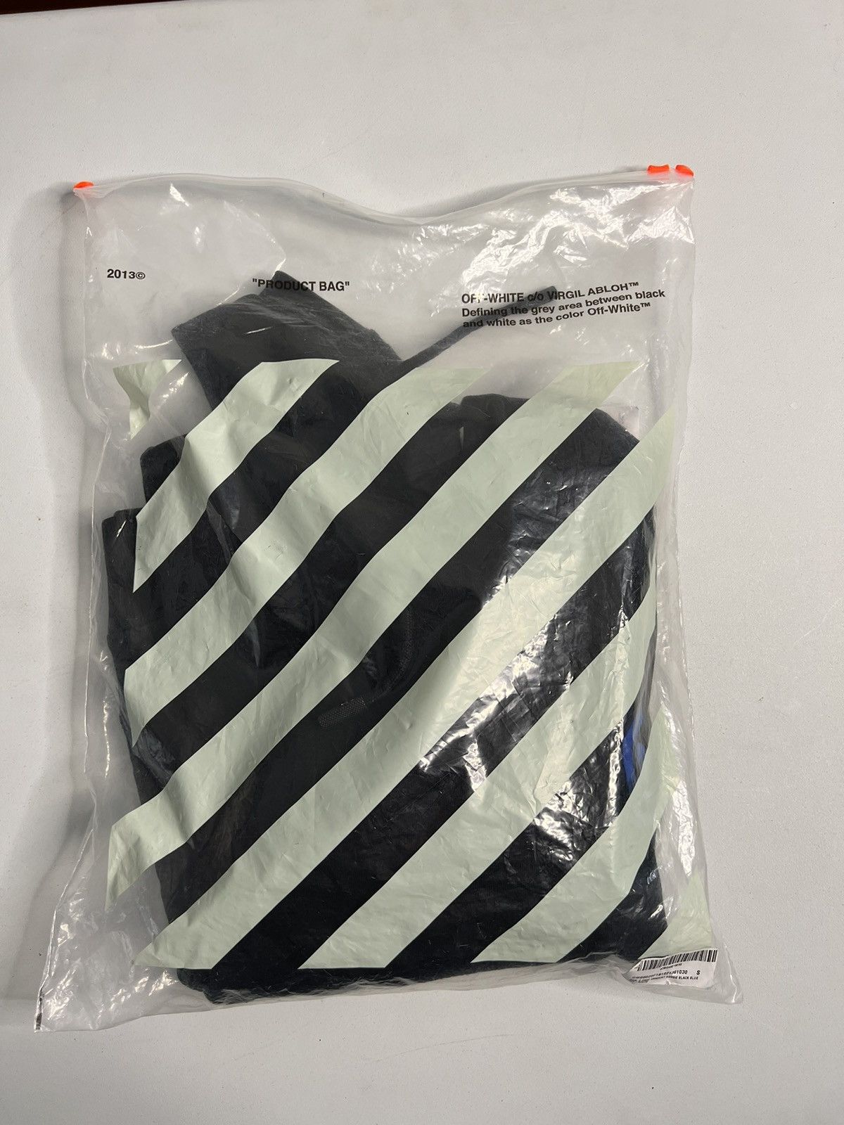 Dover Street Market × Off-White OFF-WHITE X DSM DROP 2 GRADIENT HOODIE BLACK BLUE SMALL Size US S / EU 44-46 / 1 - 9 Thumbnail