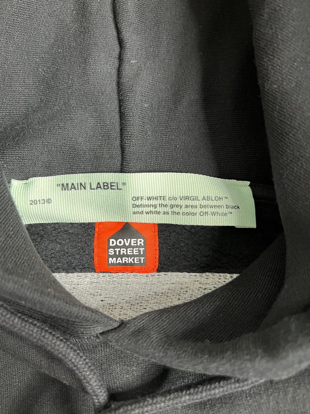 Dover Street Market × Off-White OFF-WHITE X DSM DROP 2 GRADIENT HOODIE BLACK BLUE SMALL Size US S / EU 44-46 / 1 - 4 Thumbnail