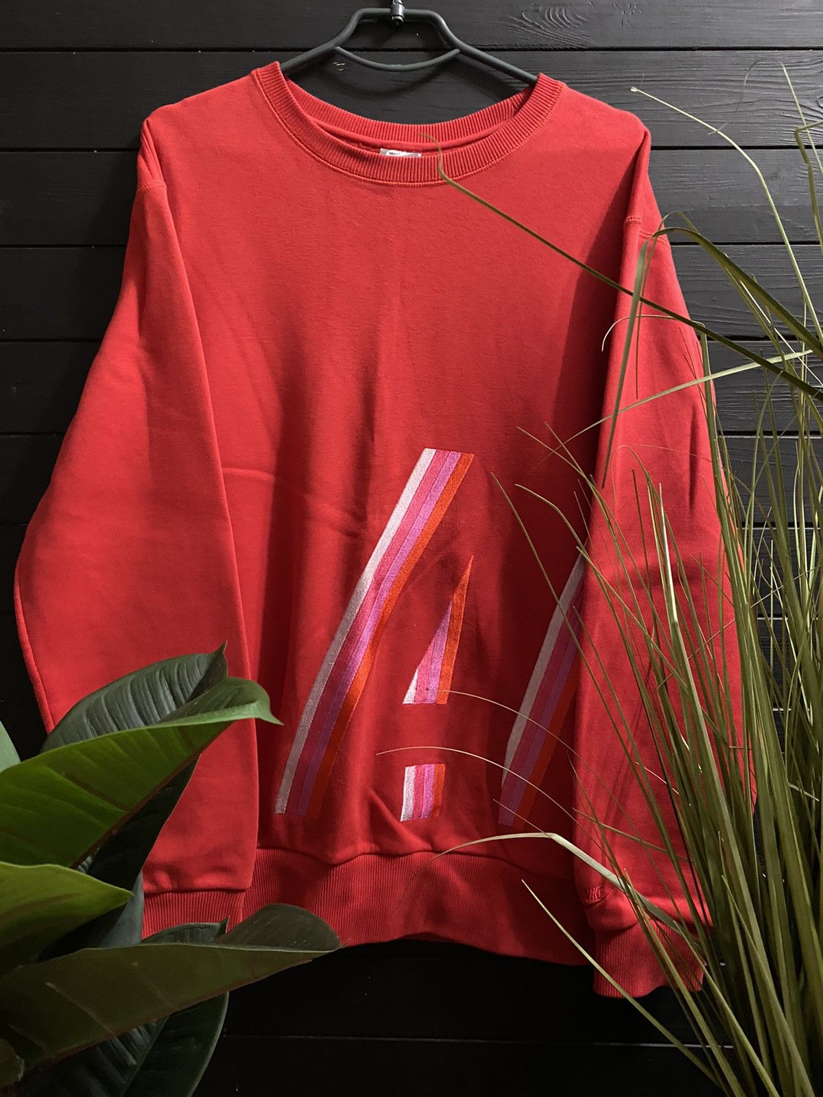 Nike Rare Vintage sweatshirt Nike Air Big Logo. Y2K drill. Size US M / EU 48-50 / 2 - 2 Thumbnail