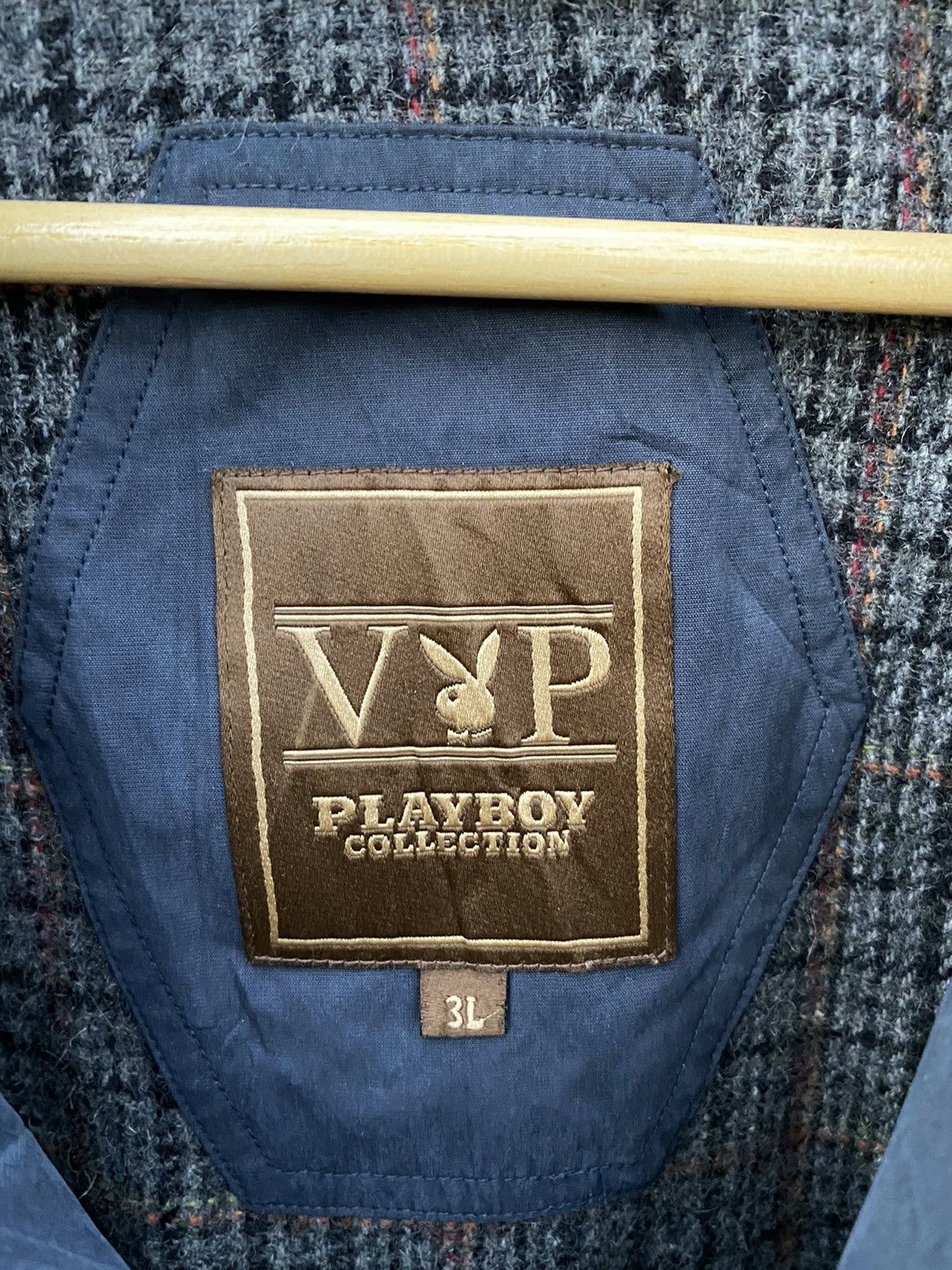Japanese Brand × Playboy Vintage Playboy Collection Zip Outside Inside Light Jacket Size US XXL / EU 58 / 5 - 5 Thumbnail