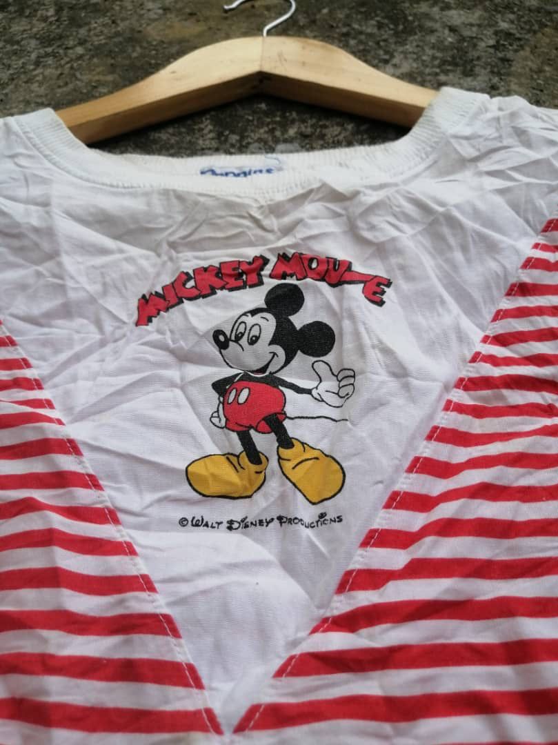 Disney × Japanese Brand × Vintage Vintage Mickey Mouse Made In Japan Women's Wear Shirt Size S / US 4 / IT 40 - 5 Thumbnail