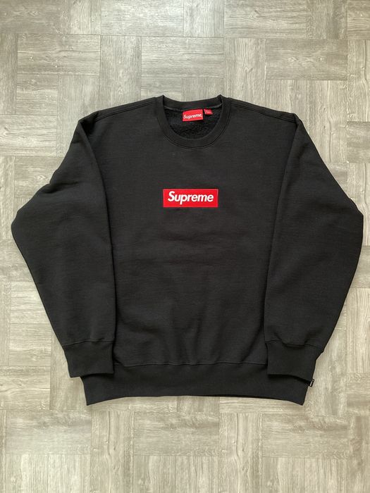 Supreme Box Logo Crewneck Sweatshirt 'Black