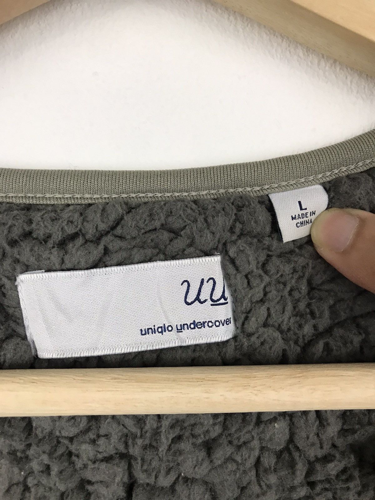 Undercover × Uniqlo Uniqlo Undercover Sherpa Light Jacket Size US L / EU 52-54 / 3 - 8 Thumbnail