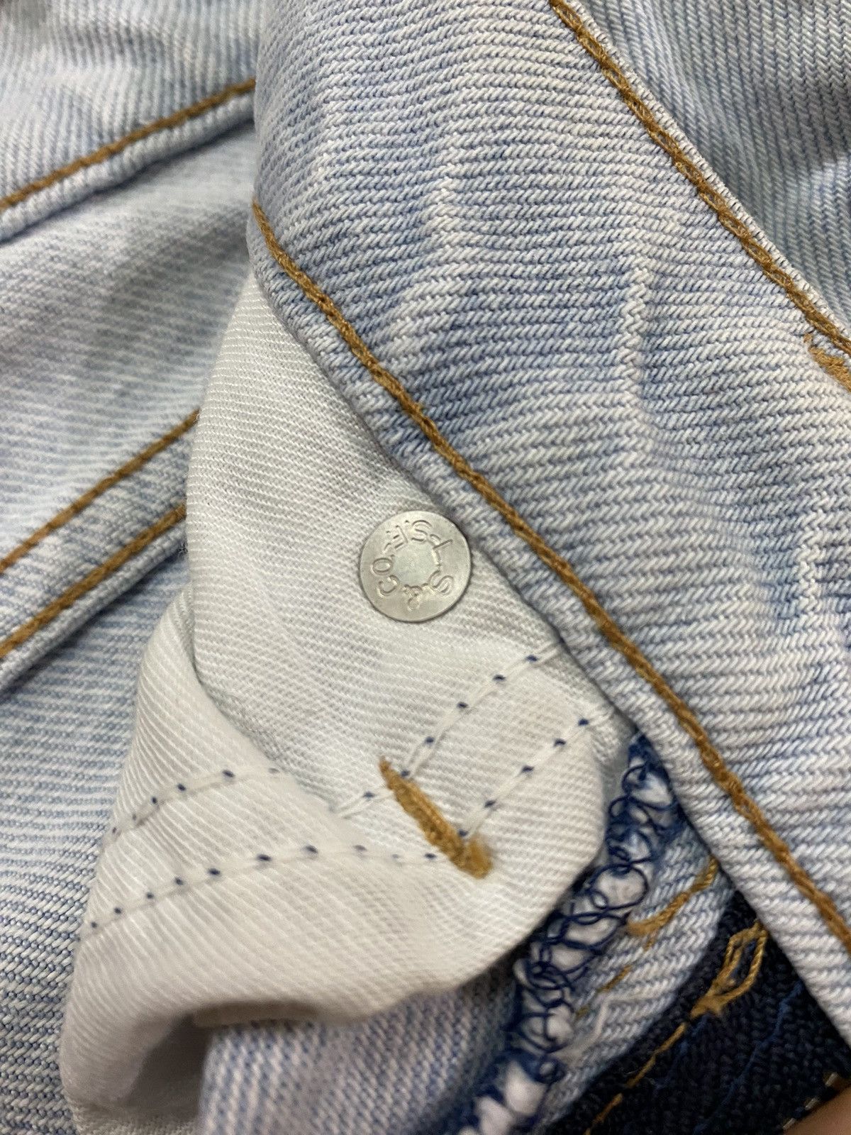 Levi's Vintage Thrashed Levis Denim Japan Size US 29 - 6 Thumbnail