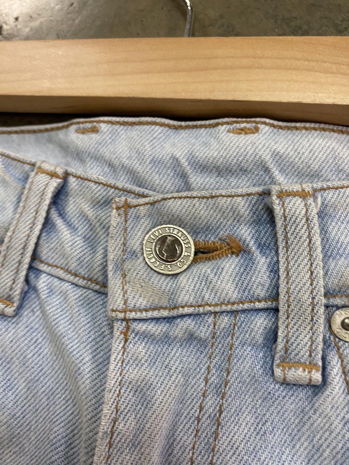 Levi's Vintage Thrashed Levis Denim Japan Size US 29 - 3 Thumbnail