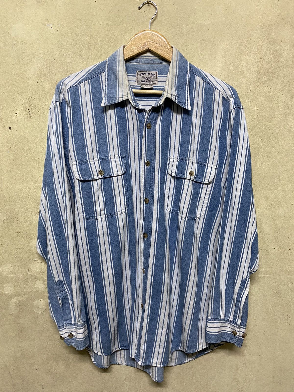 Flannel × Japanese Brand × Vintage Vintage Stone Island Garments 