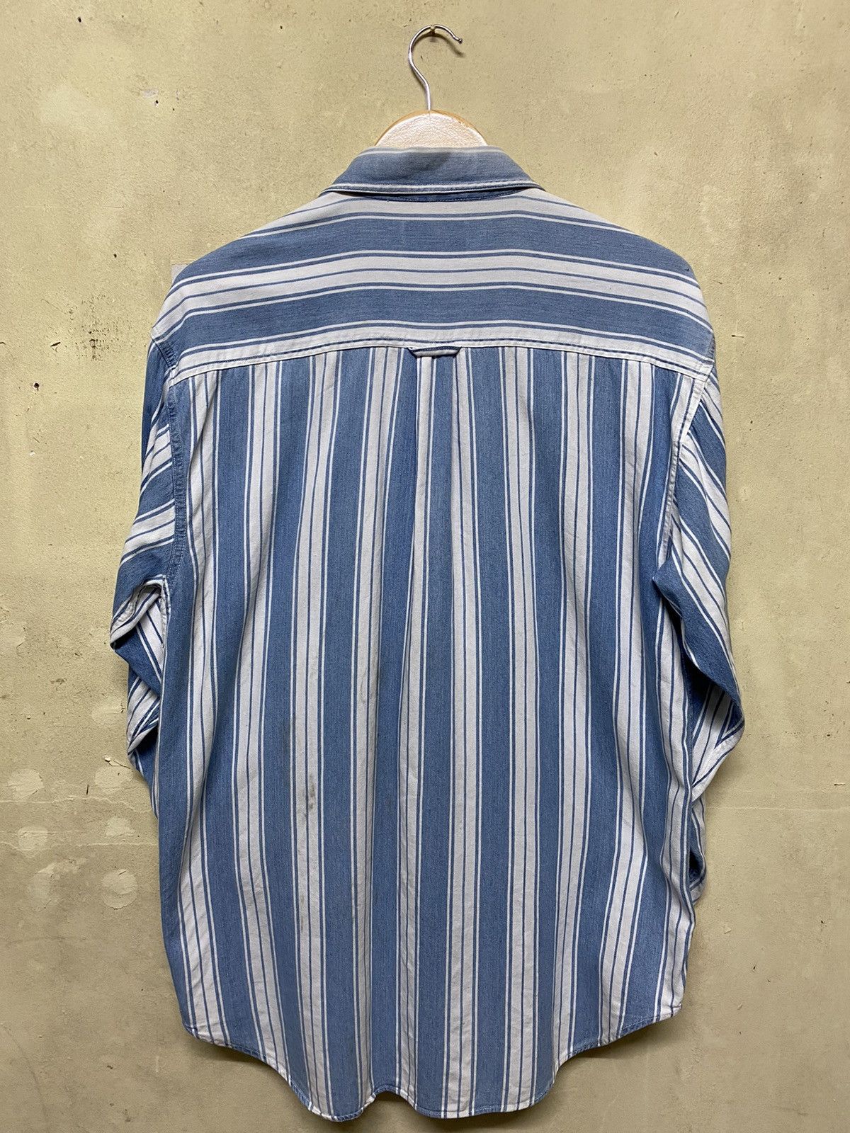 Flannel Vintage Stone Island Garments Flannel Work Shirt Size US L / EU 52-54 / 3 - 4 Thumbnail