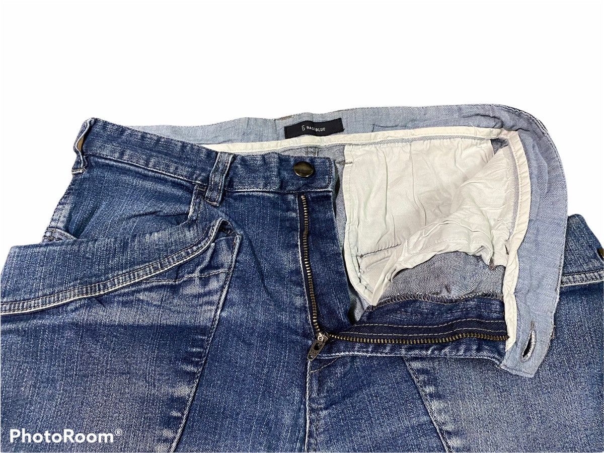 Japanese Brand Japanese Brand Cargo Pants Denim Multipocket Rageblue Size US 31 - 4 Thumbnail