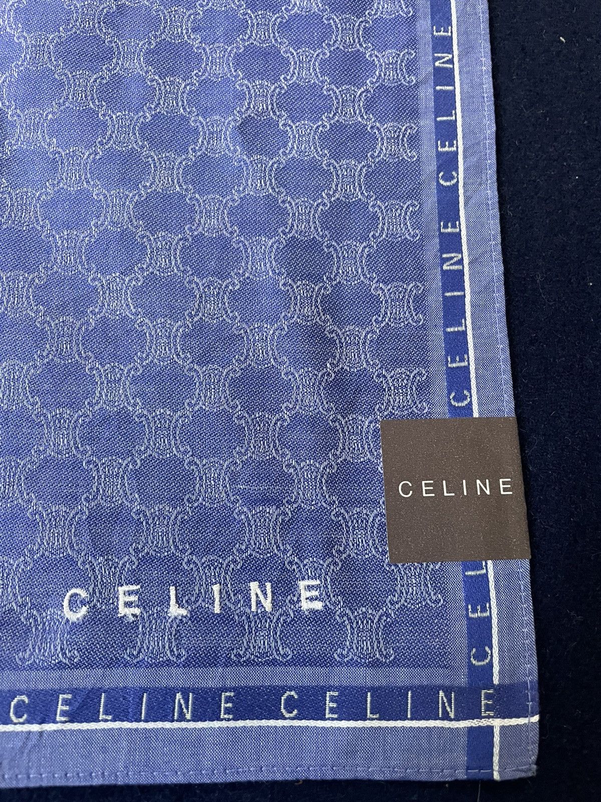 Celine × Other × Vintage Celine Handkercheif / Pocketsquare Size ONE SIZE - 4 Thumbnail