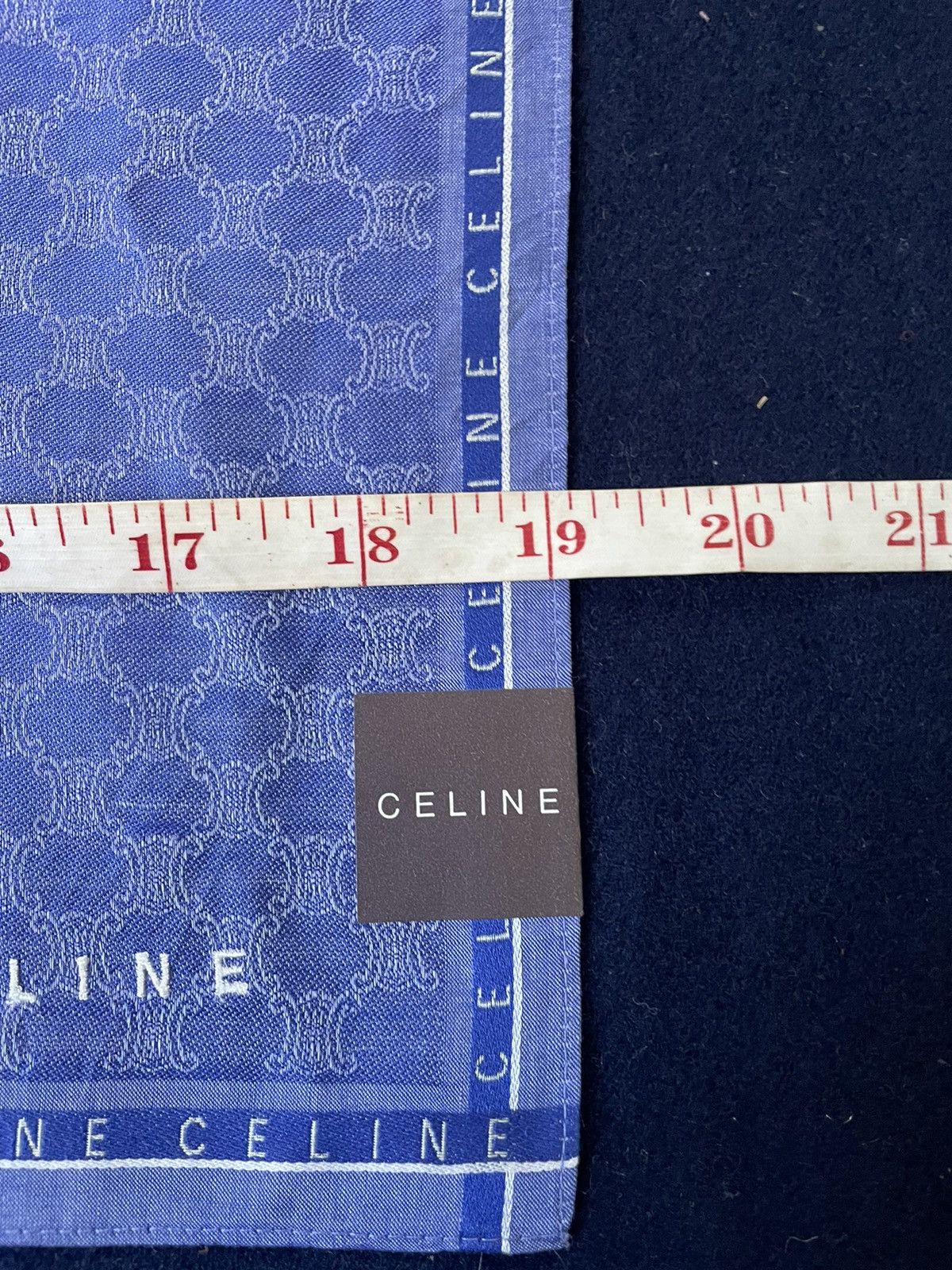 Celine × Other × Vintage Celine Handkercheif / Pocketsquare Size ONE SIZE - 3 Thumbnail