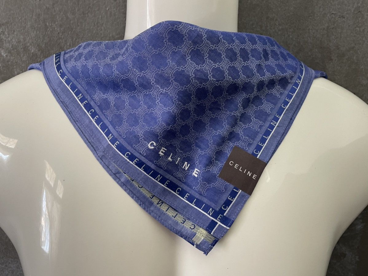 Celine × Other × Vintage Celine Handkercheif / Pocketsquare Size ONE SIZE - 2 Thumbnail