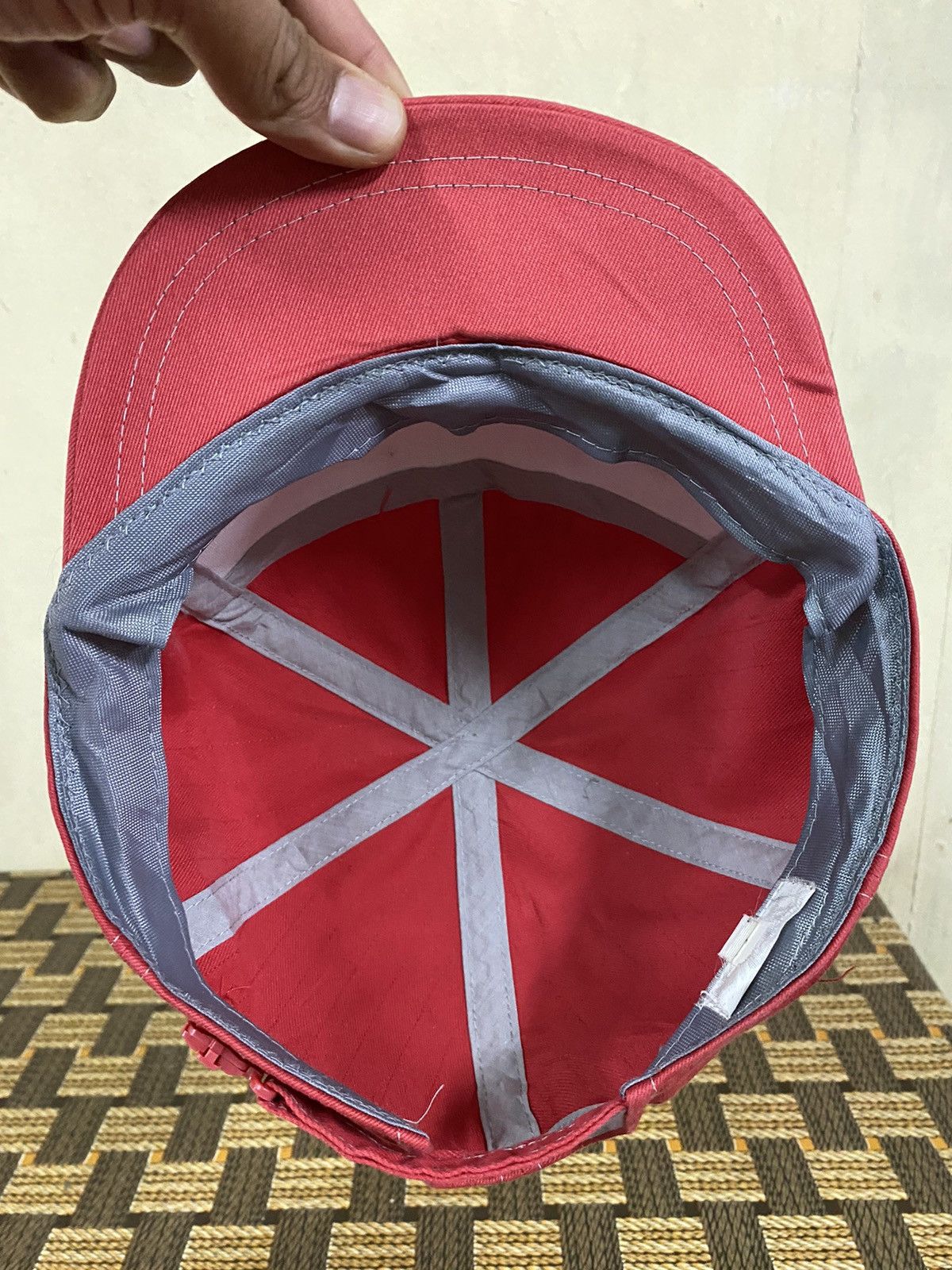 Gear for Sports Vintage Nissan Mechanical Hat Cap Red/White Size ONE SIZE - 5 Thumbnail