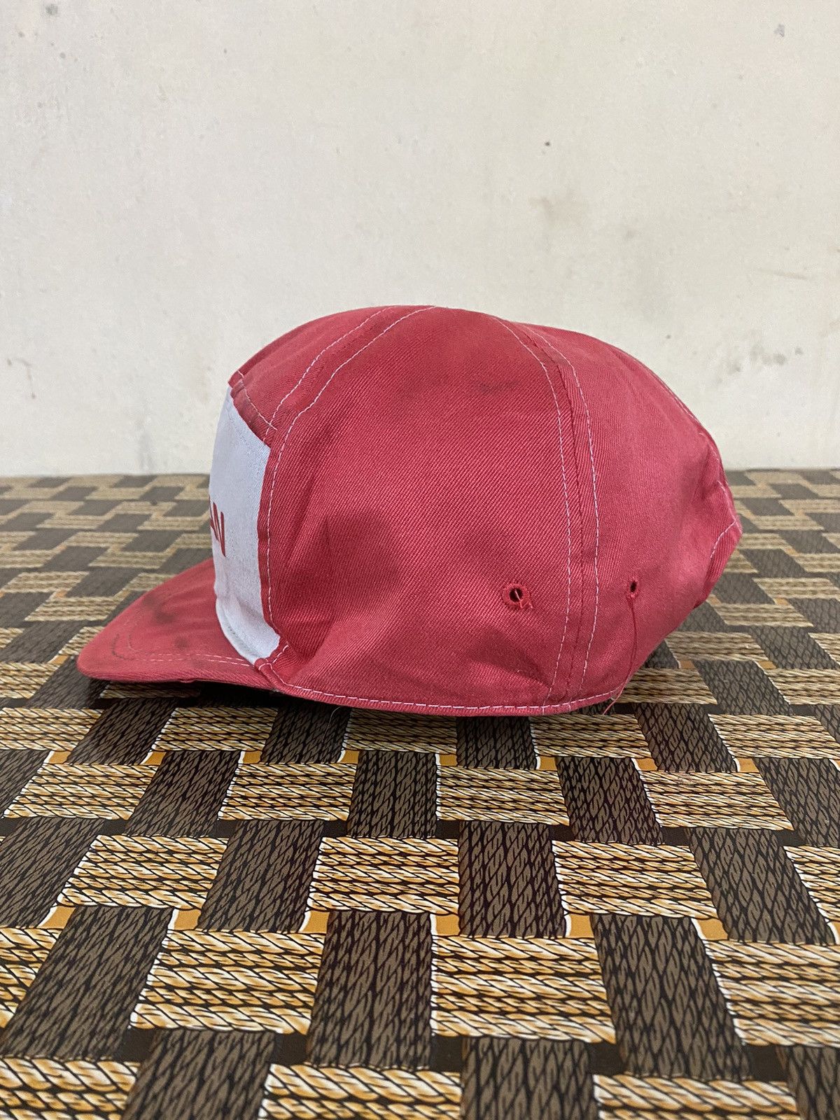 Gear for Sports Vintage Nissan Mechanical Hat Cap Red/White Size ONE SIZE - 3 Thumbnail