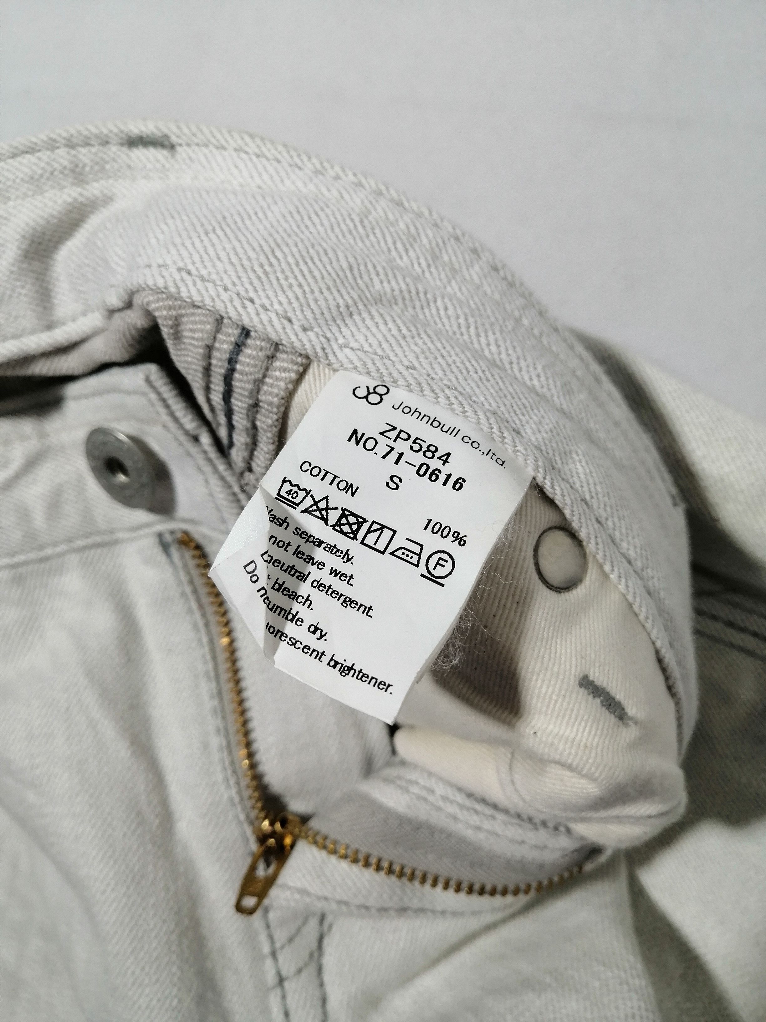 Japanese Brand John Bull Nice Design Jeans Size US 28 / EU 44 - 6 Thumbnail