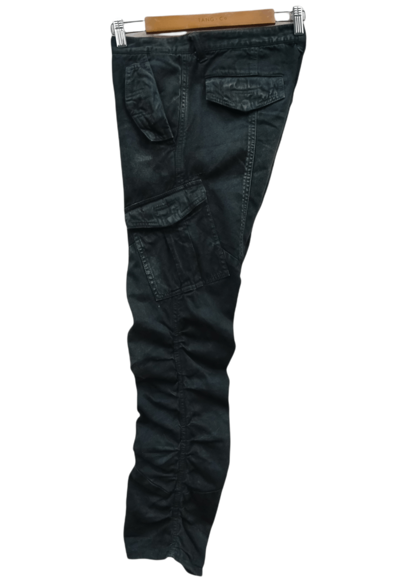 Tornado Mart RARE!! Tornado Mart Wrinkles Waxes Denim Flare Jeans Size US 31 - 20 Thumbnail