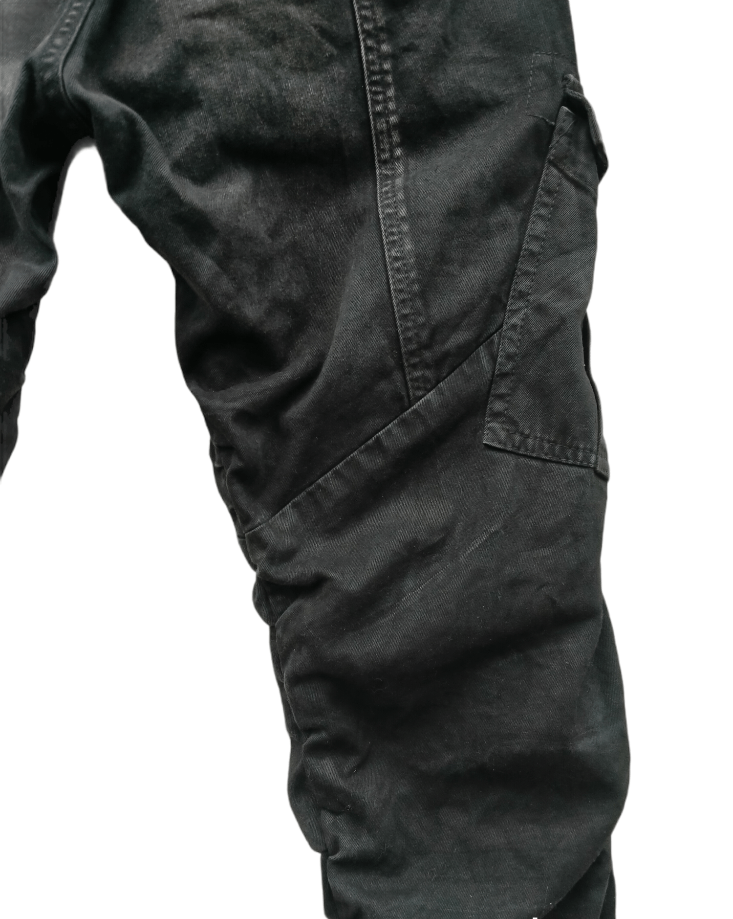 Tornado Mart RARE!! Tornado Mart Wrinkles Waxes Denim Flare Jeans Size US 31 - 14 Thumbnail