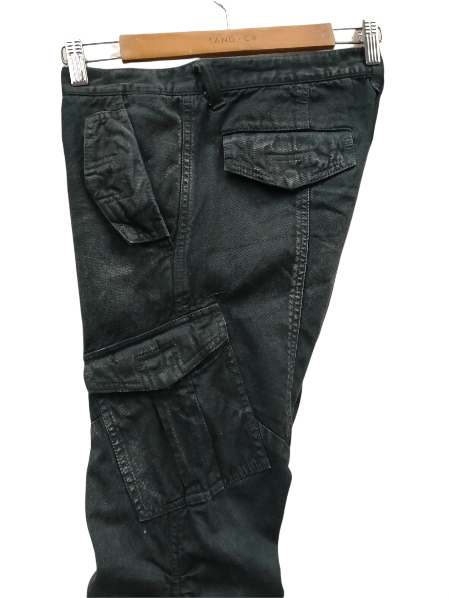 Tornado Mart RARE!! Tornado Mart Wrinkles Waxes Denim Flare Jeans Size US 31 - 21 Thumbnail