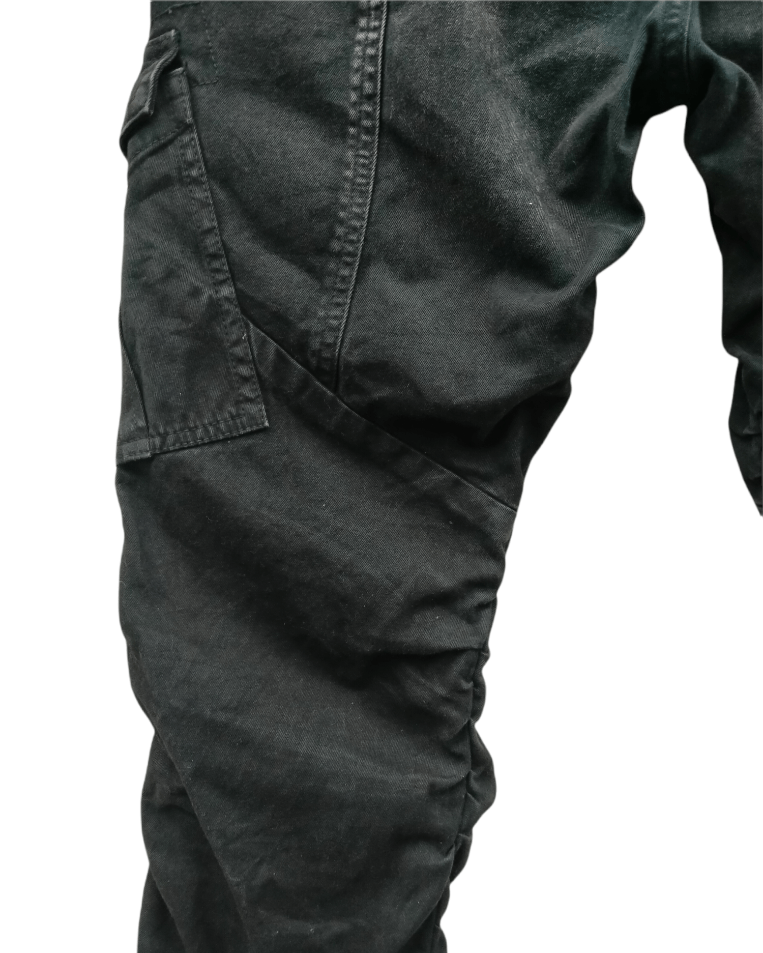 Tornado Mart RARE!! Tornado Mart Wrinkles Waxes Denim Flare Jeans Size US 31 - 11 Thumbnail