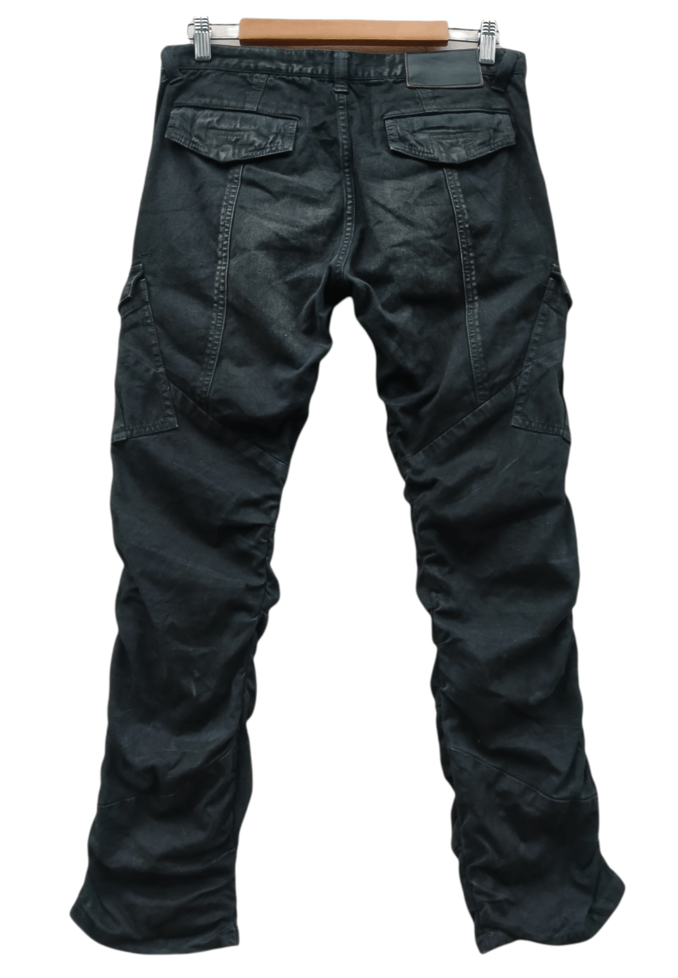 Tornado Mart RARE!! Tornado Mart Wrinkles Waxes Denim Flare Jeans Size US 31 - 2 Thumbnail