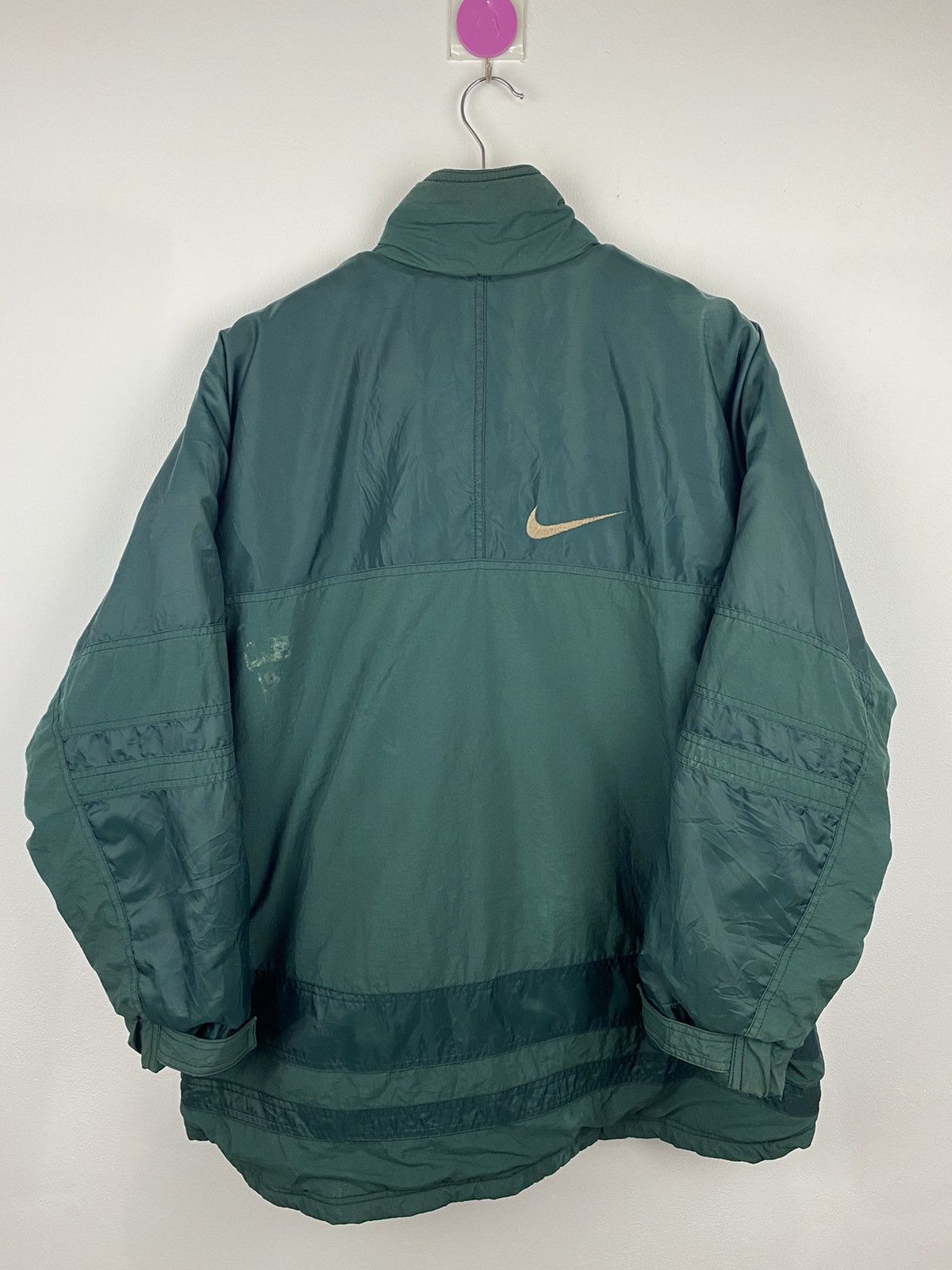Nike × Vintage Vintage Nike Swoosh Heavy Jacket Size US L / EU 52-54 / 3 - 18 Thumbnail