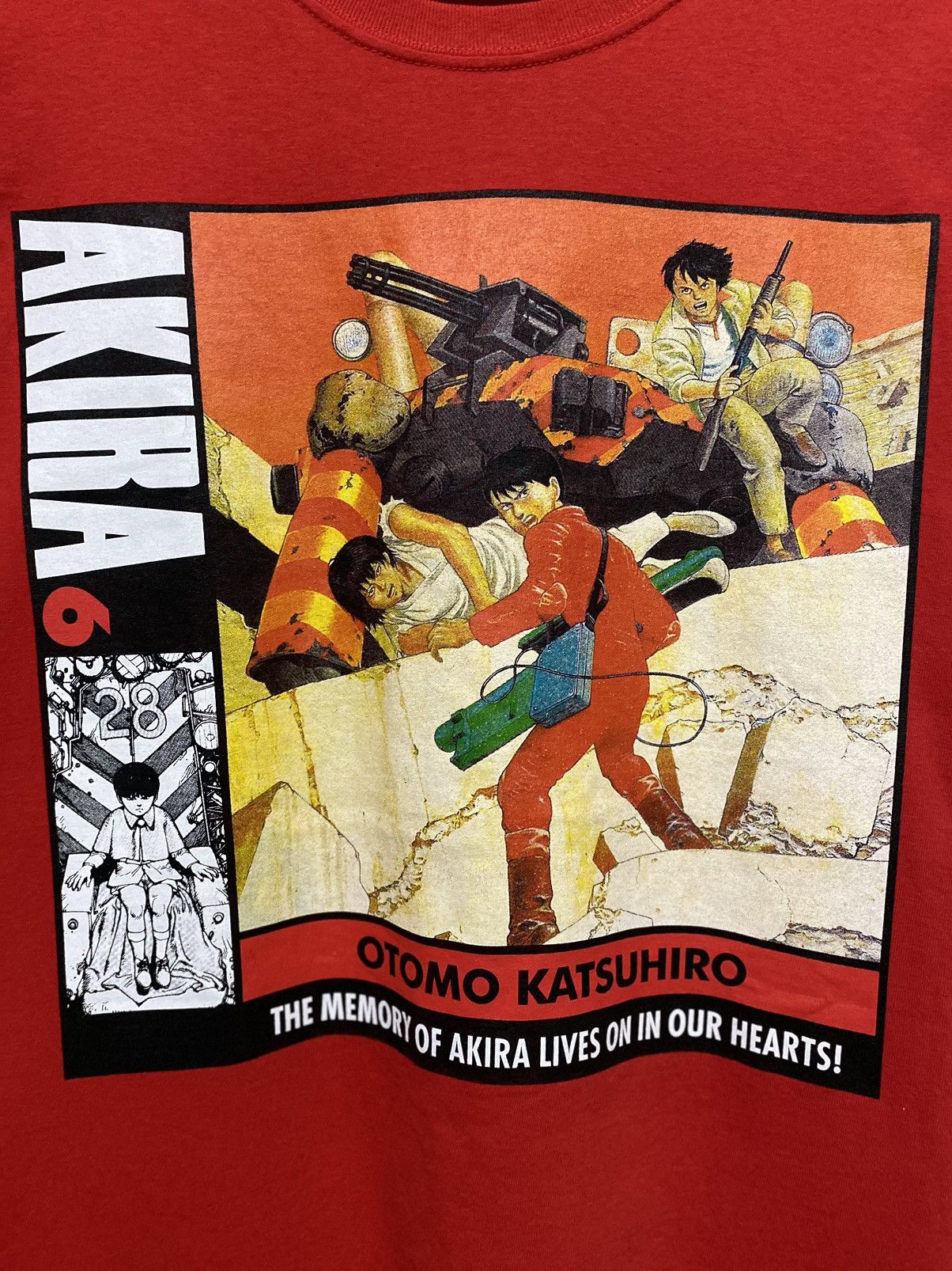 Anime Rare Design Bootleg Akira Japanese Vintage Anime Size US L / EU 52-54 / 3 - 3 Thumbnail