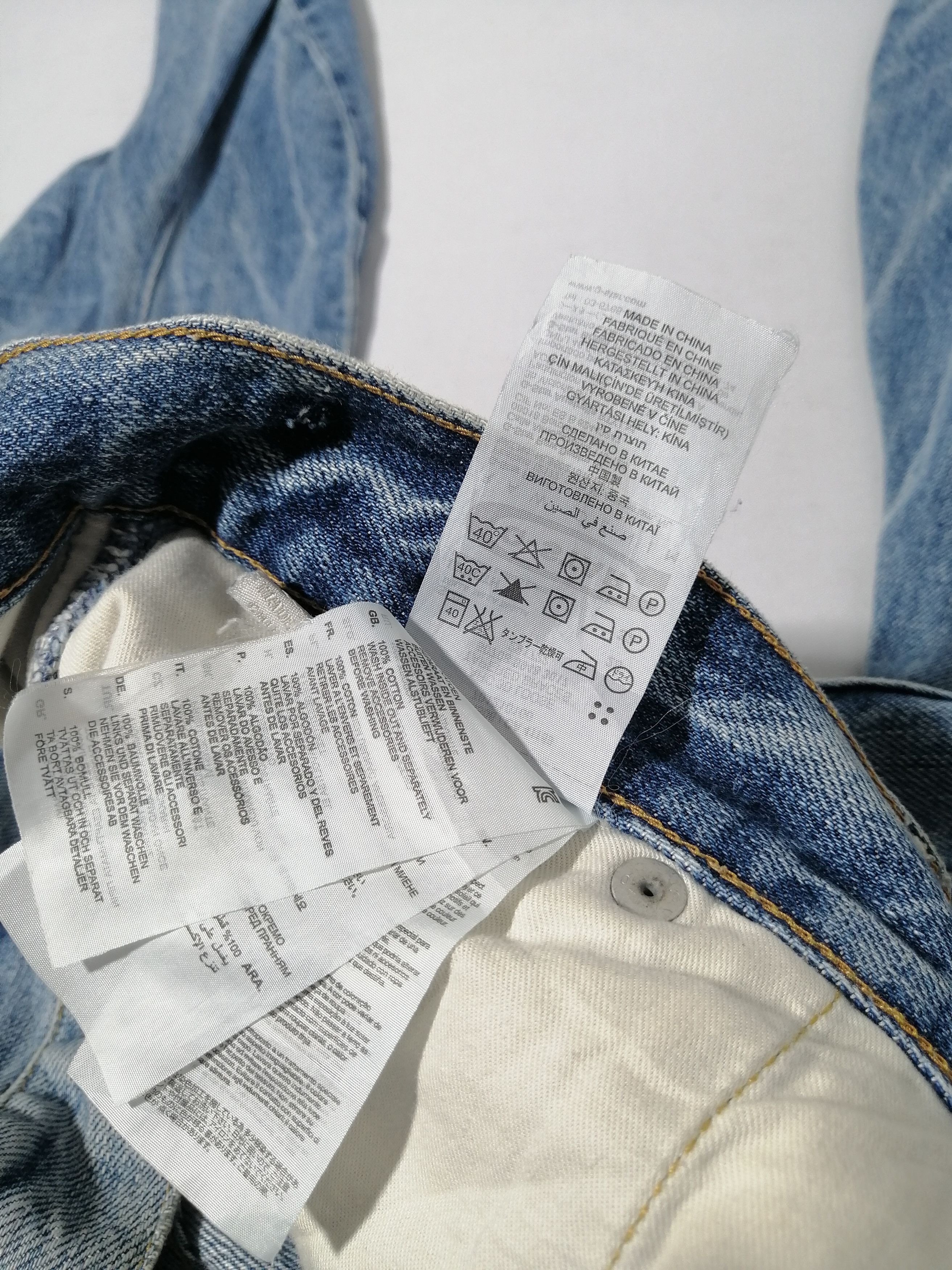 G-Star G Star Raw 3301 Nice Design Denim Jeans Size US 30 / EU 46 - 5 Thumbnail